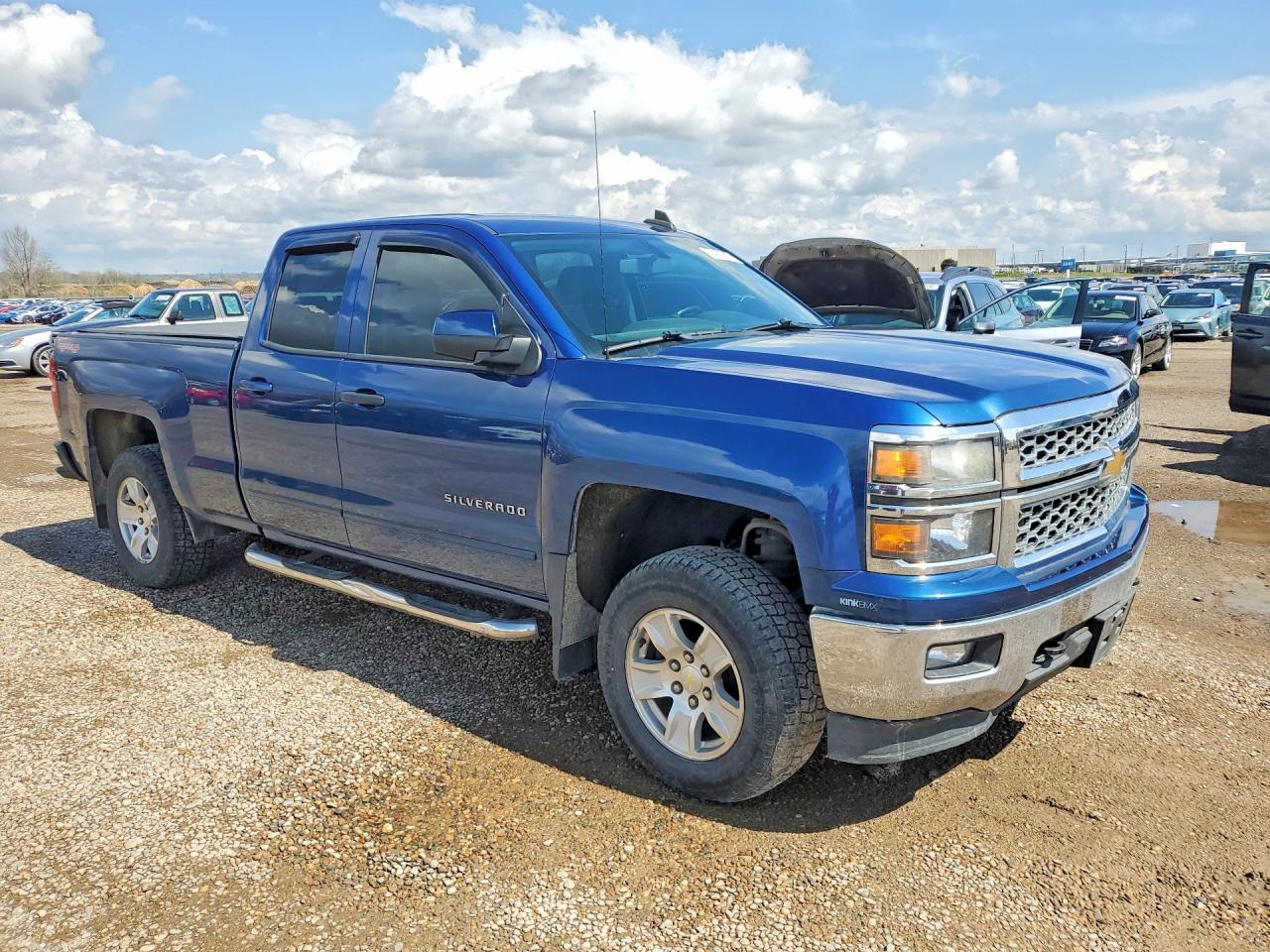 2015 Chevrolet Silverado K1500 Lt Blue vin: 1GCVKREH4FZ337990