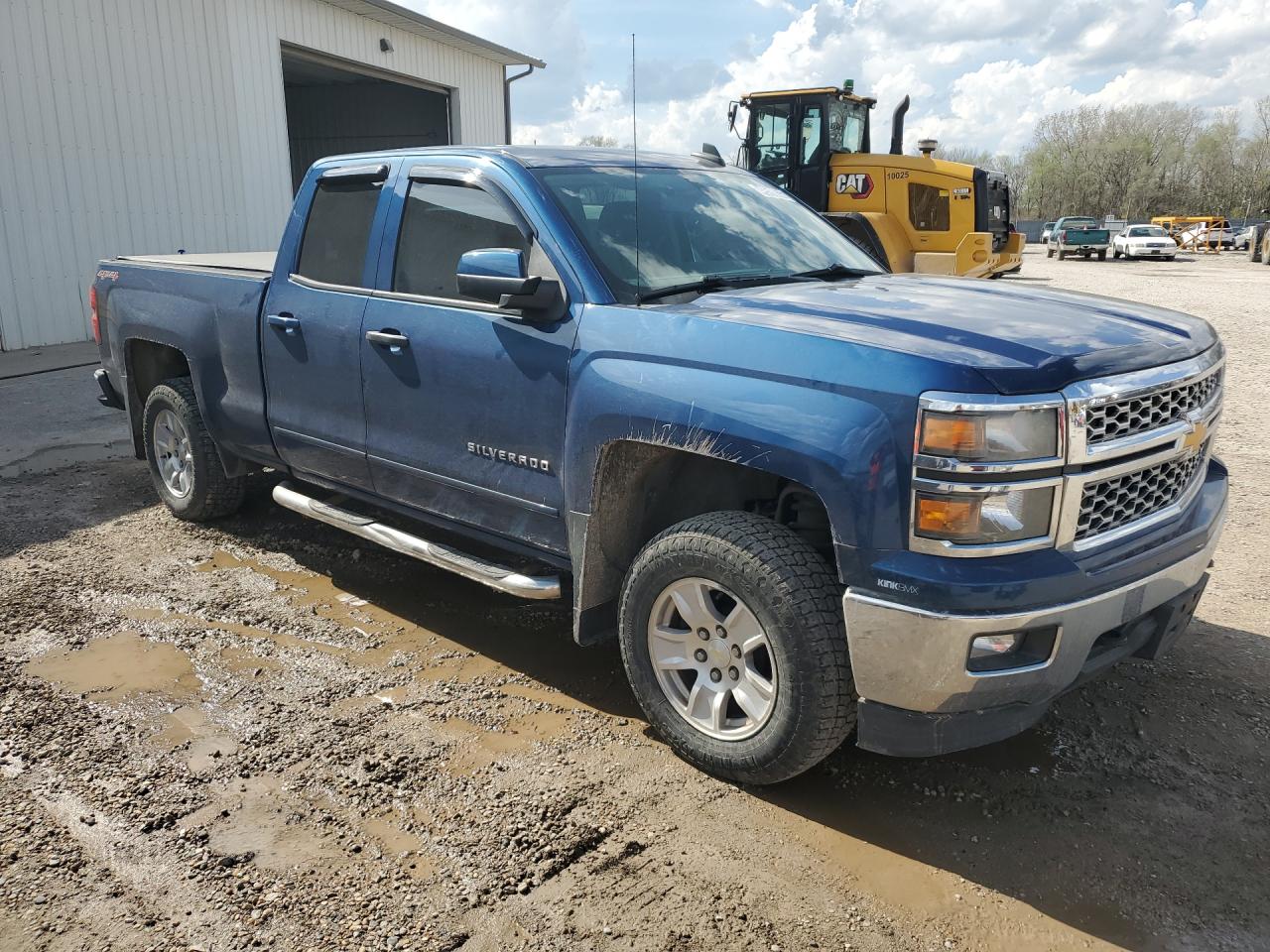 2015 Chevrolet Silverado K1500 Lt Blue vin: 1GCVKREH4FZ337990 Damage: Right Front Fender, Multiple Dents/Paint Damage, 2