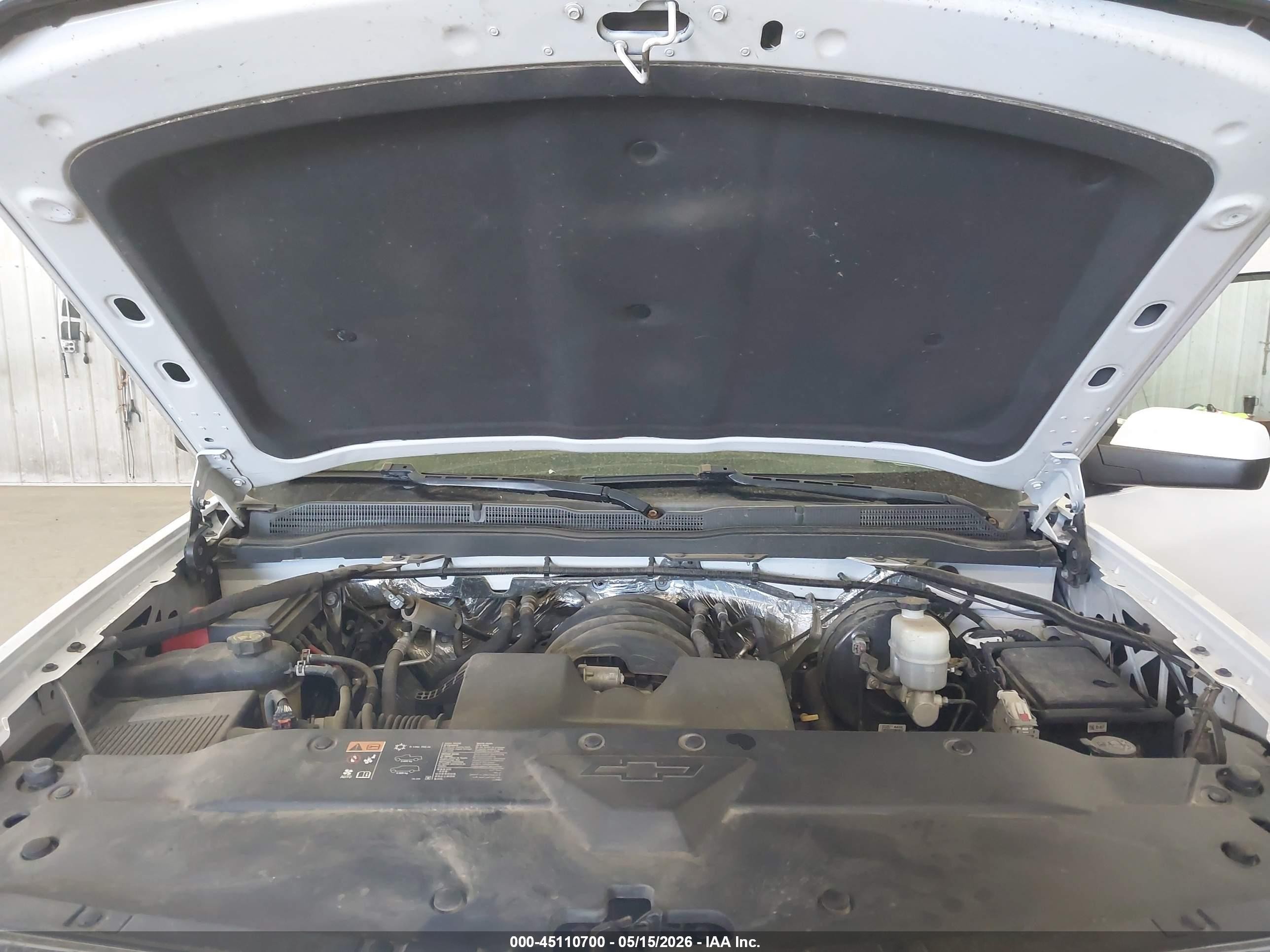 2015 Chevrolet Silverado 1500 1lt Белый vin: 1GCVKREH4FZ359990