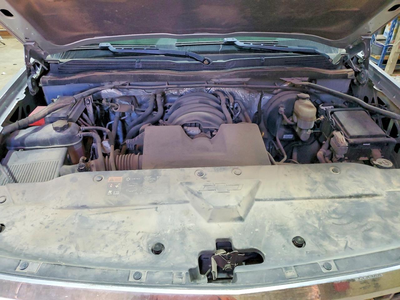 2015 Chevrolet Silverado K1500 Lt Silver vin: 1GCVKREH5FZ252334