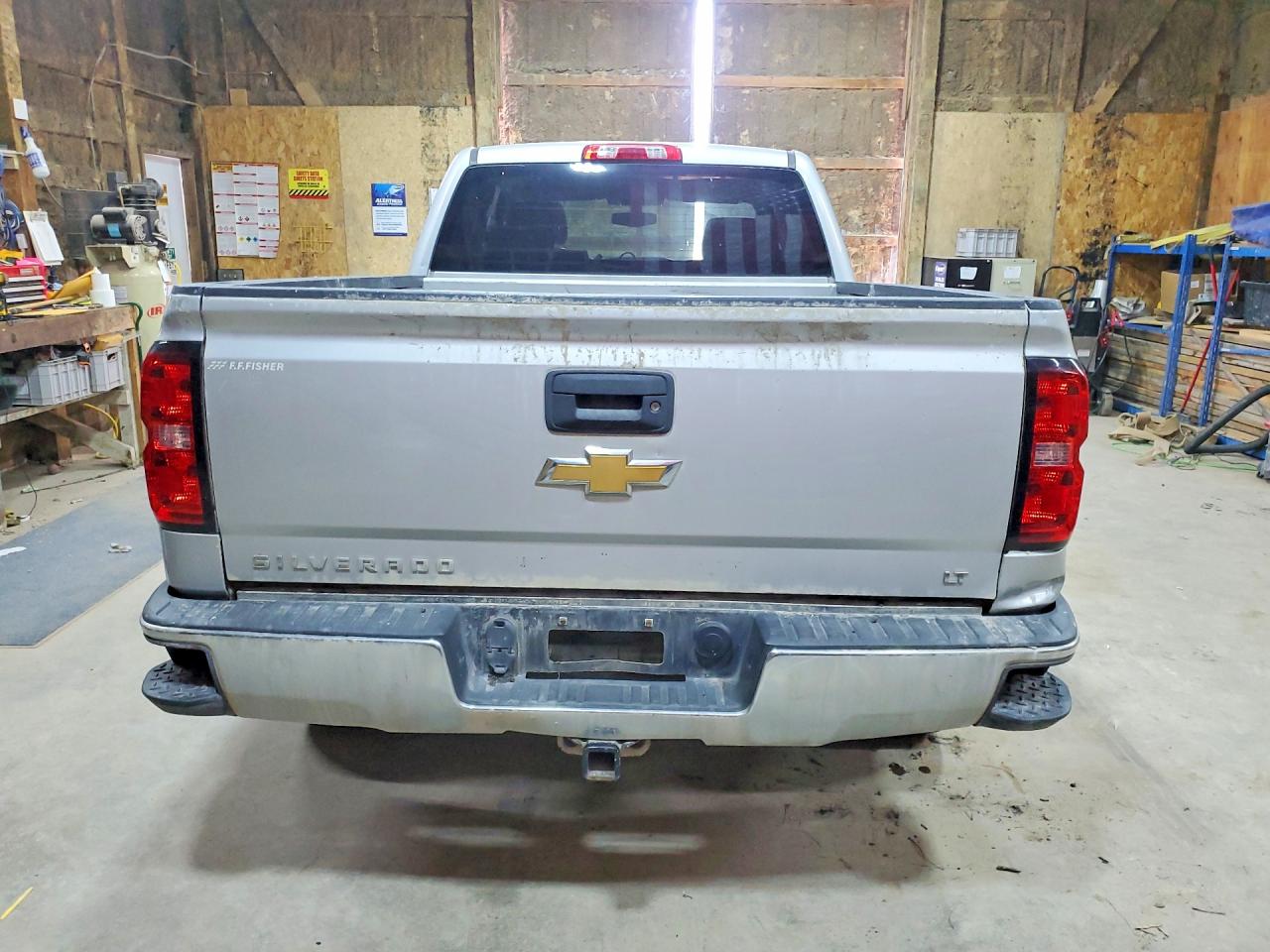 2015 Chevrolet Silverado K1500 Lt Silver vin: 1GCVKREH5FZ252334