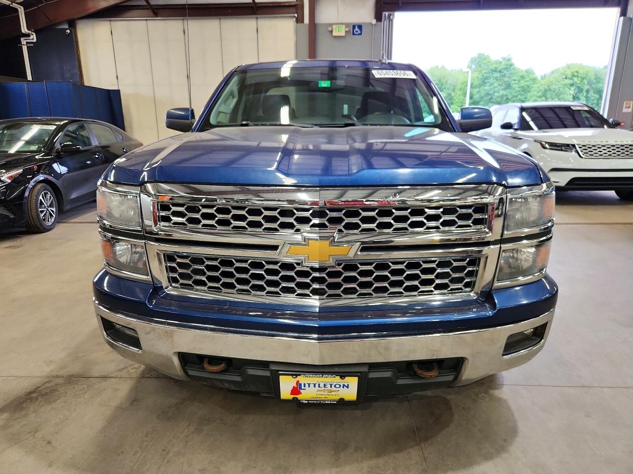 2015 Chevrolet Silverado K1500 Lt Синий vin: 1GCVKREH5FZ303444