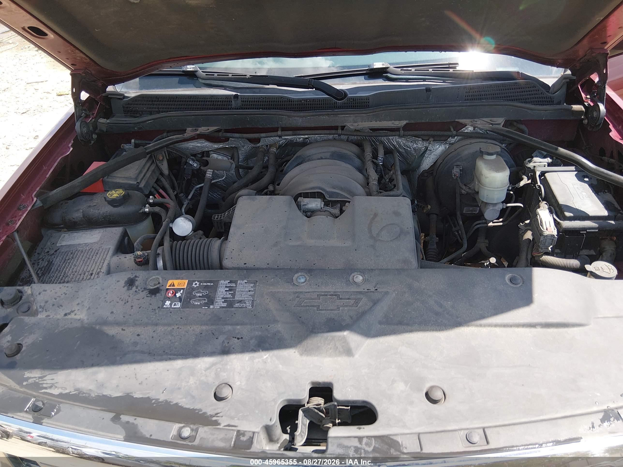 2014 Chevrolet Silverado 1500 Lt Темно-бордовый vin: 1GCVKREH6EZ290718