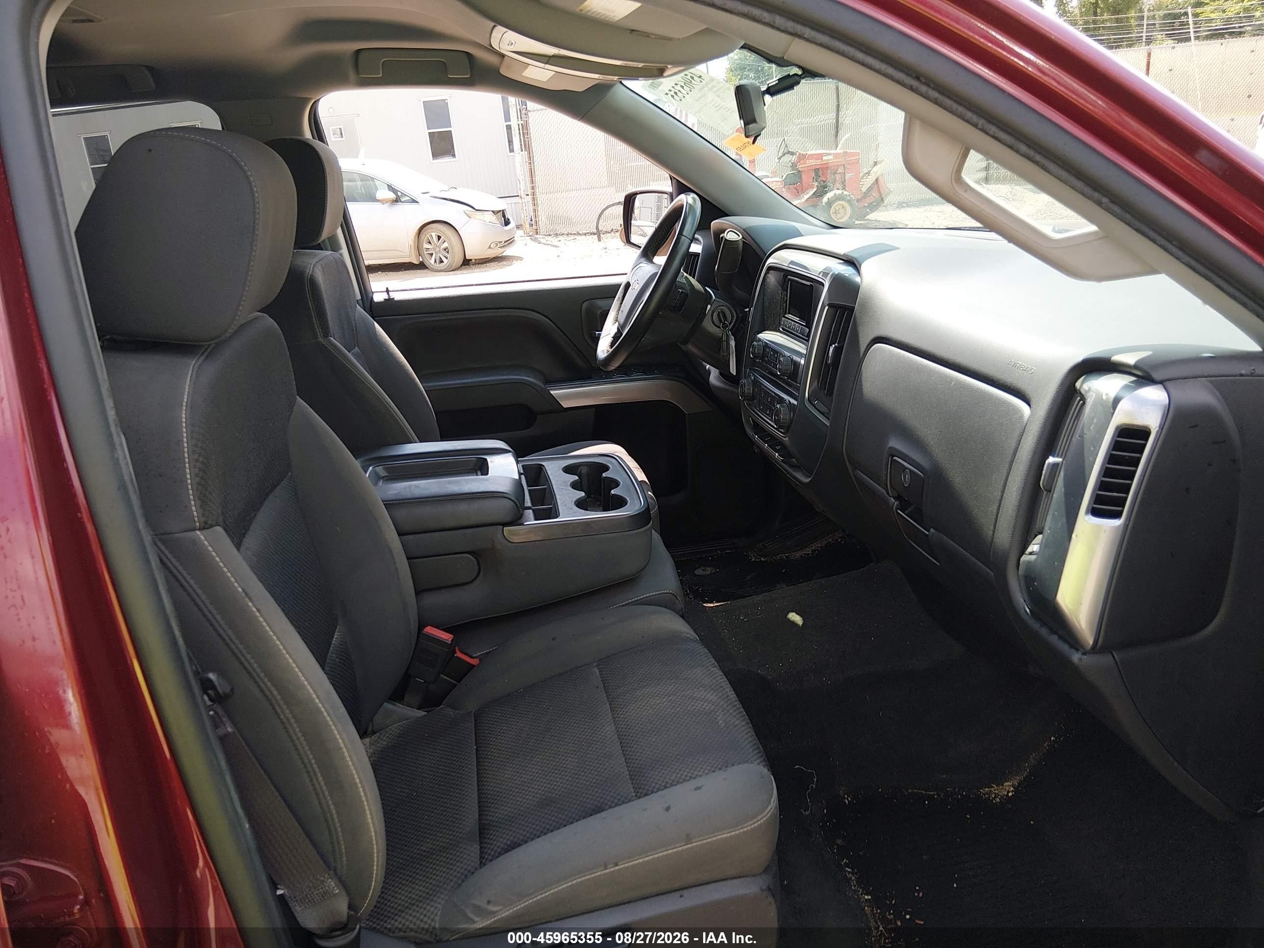 2014 Chevrolet Silverado 1500 Lt Темно-бордовый vin: 1GCVKREH6EZ290718