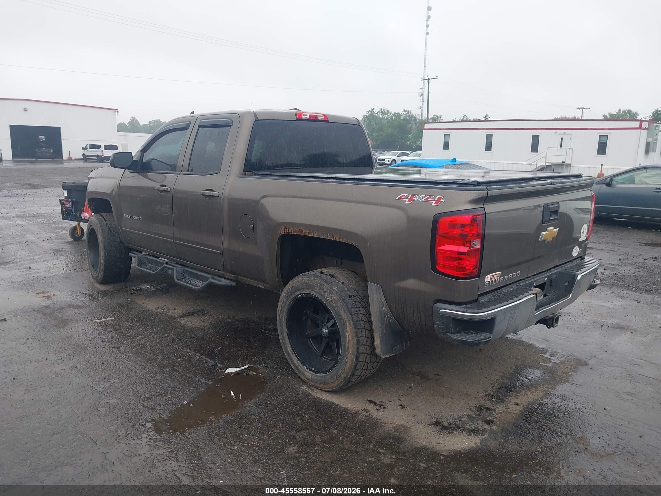 2015 Chevrolet Silverado 1500 Lt Brown vin: 1GCVKREH6FZ188868
