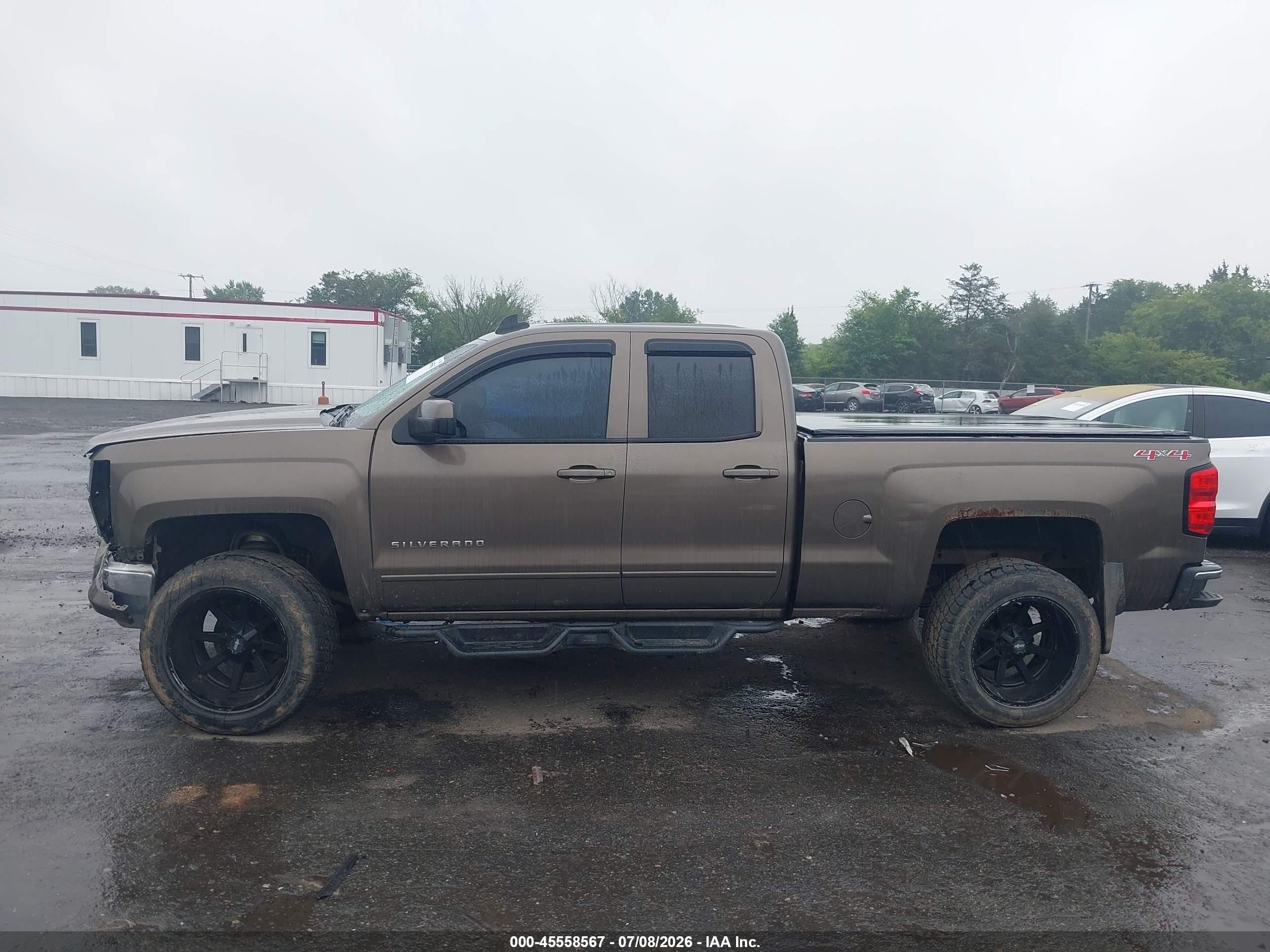 2015 Chevrolet Silverado 1500 Lt Brown vin: 1GCVKREH6FZ188868