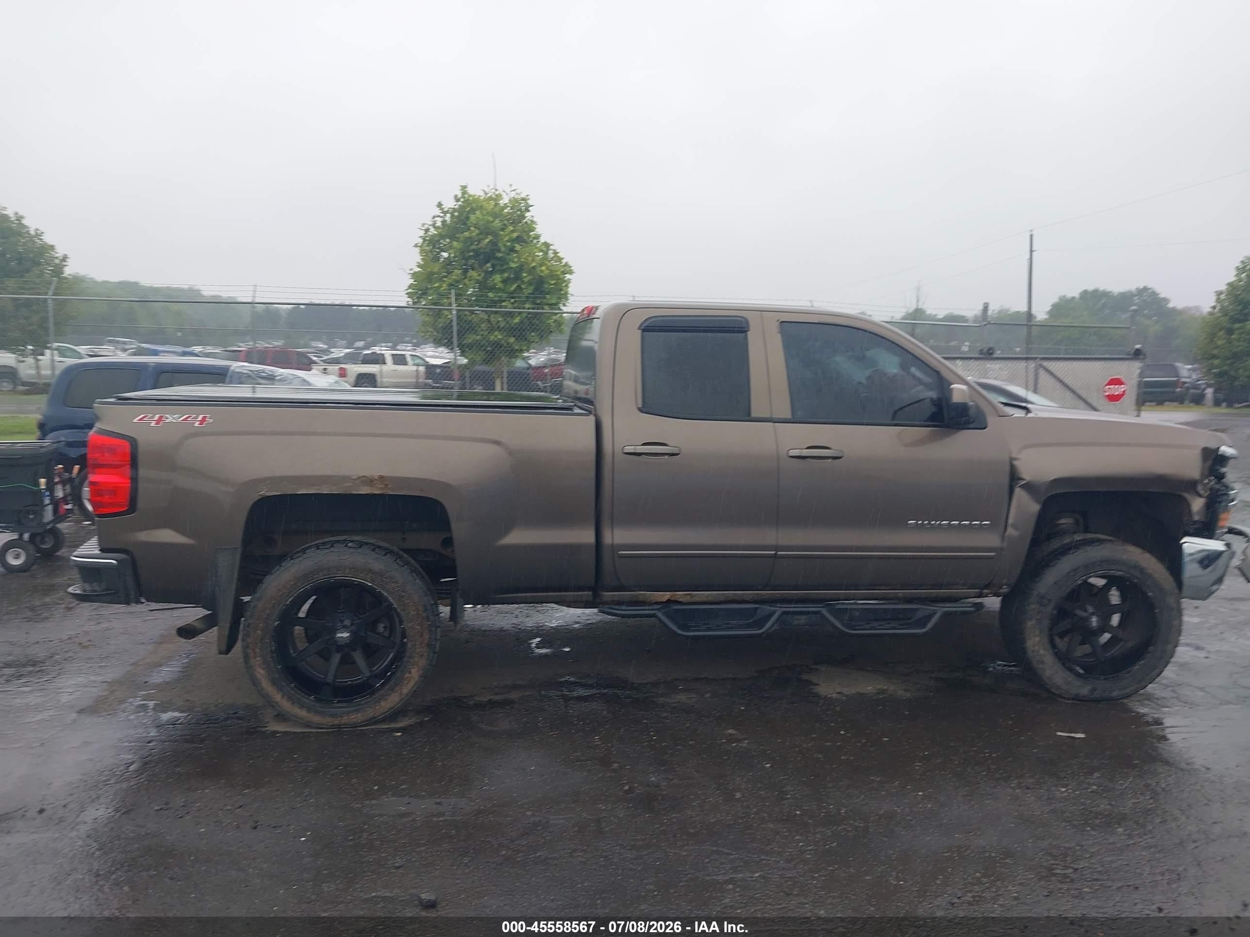 2015 Chevrolet Silverado 1500 Lt Brown vin: 1GCVKREH6FZ188868