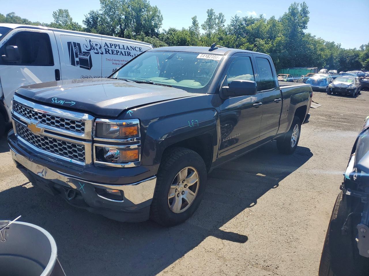 2015 Chevrolet Silverado K1500 Lt Black vin: 1GCVKREH6FZ349722