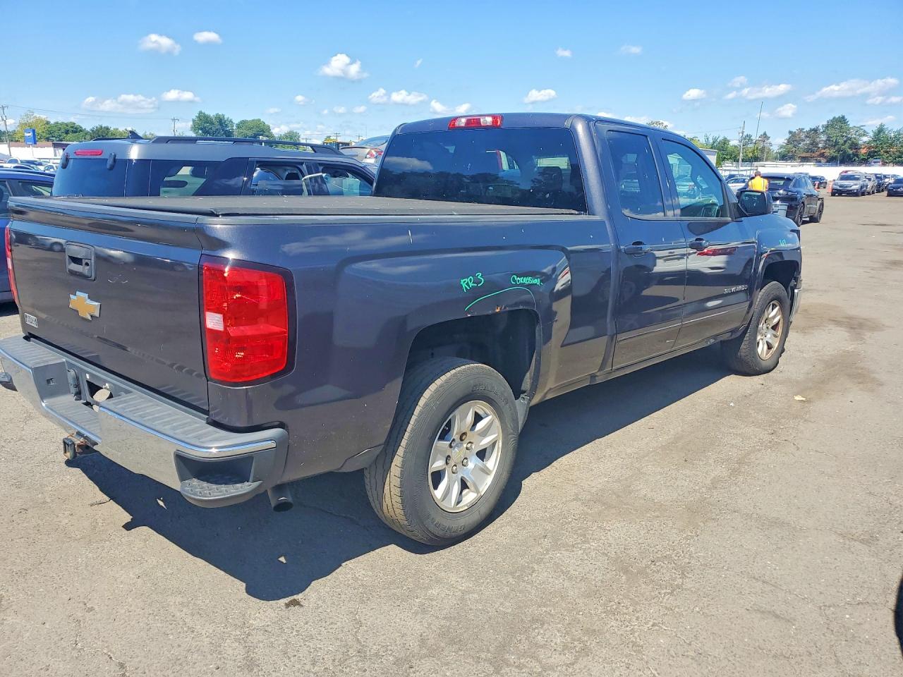 2015 Chevrolet Silverado K1500 Lt Black vin: 1GCVKREH6FZ349722