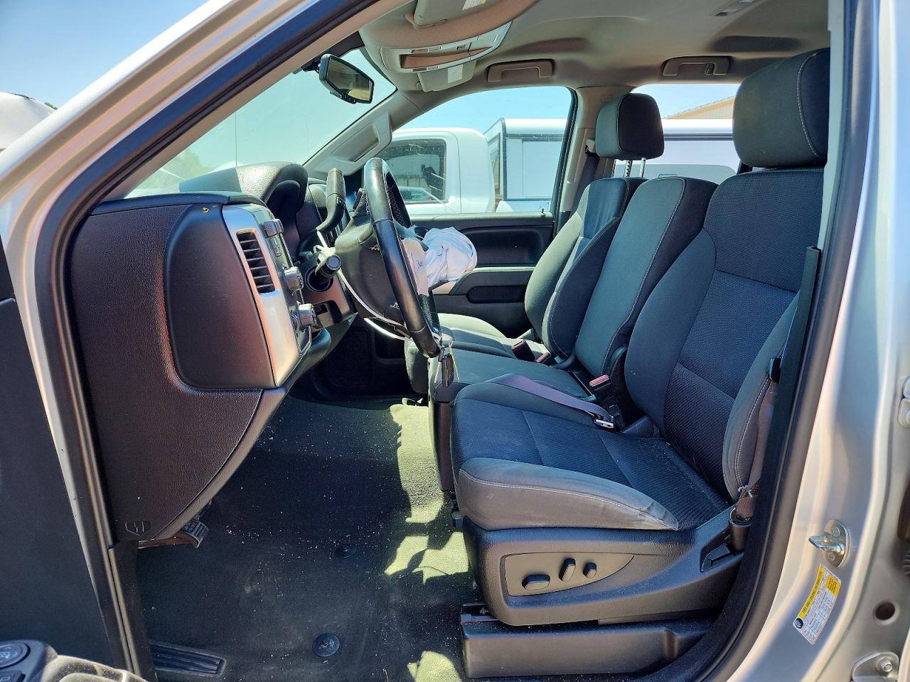 2015 Chevrolet Silverado K1500 Lt Silver vin: 1GCVKREH6FZ409353