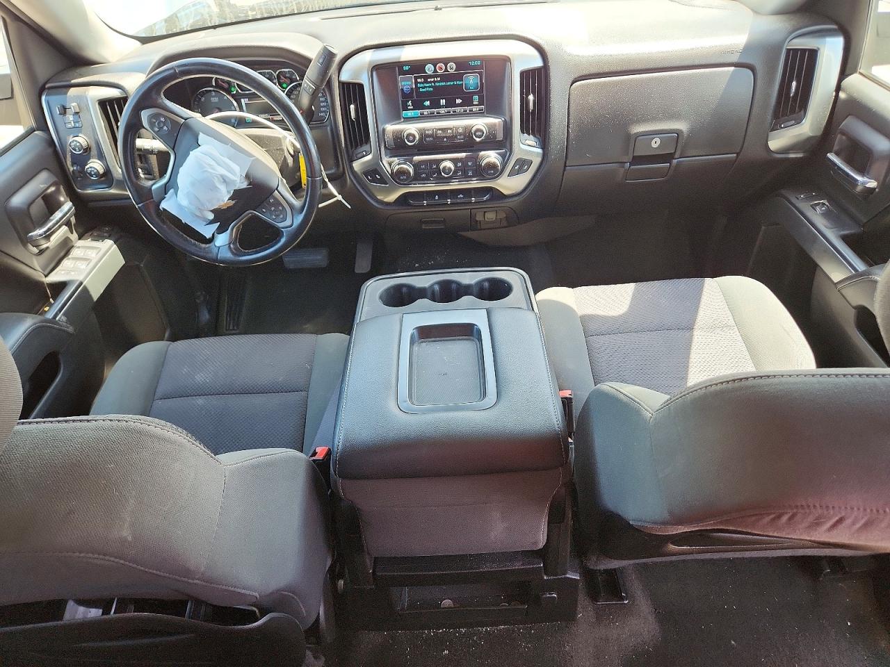 2015 Chevrolet Silverado K1500 Lt Silver vin: 1GCVKREH6FZ409353