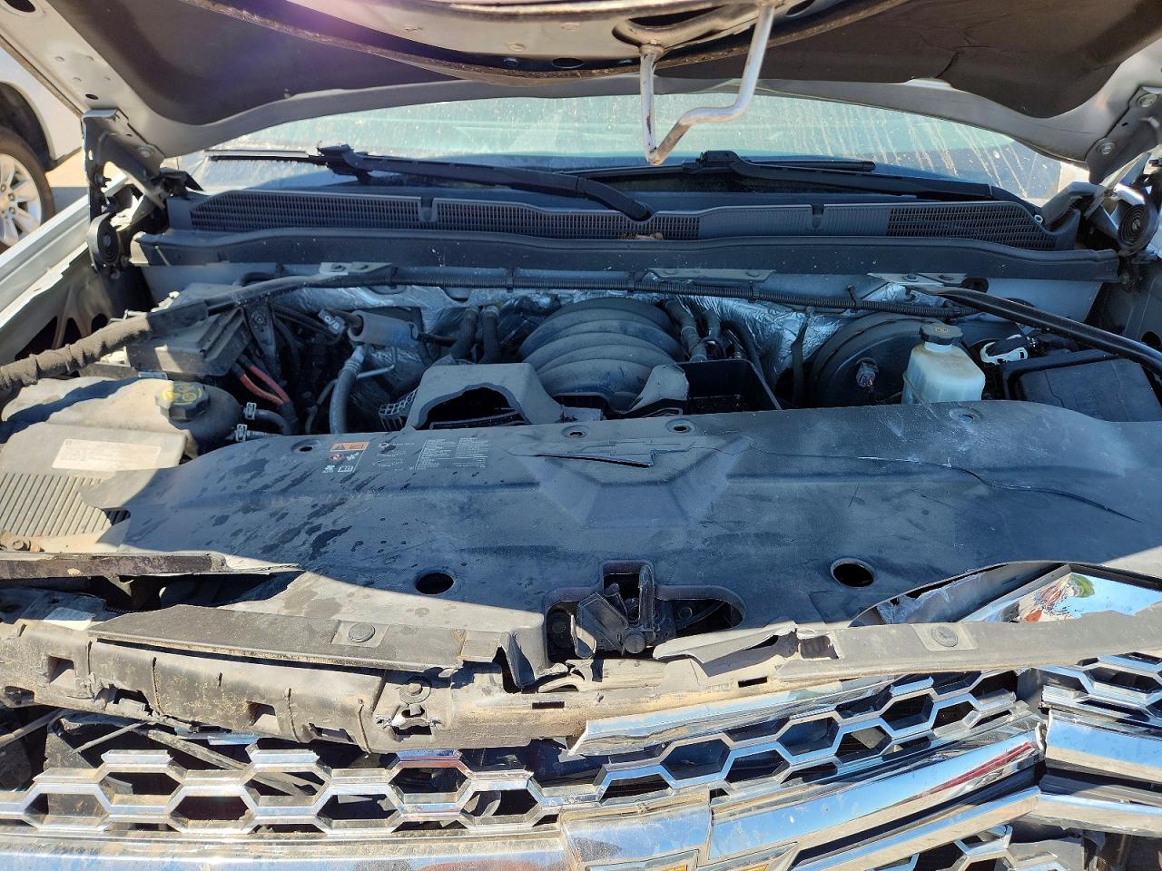 2015 Chevrolet Silverado K1500 Lt Silver vin: 1GCVKREH6FZ409353