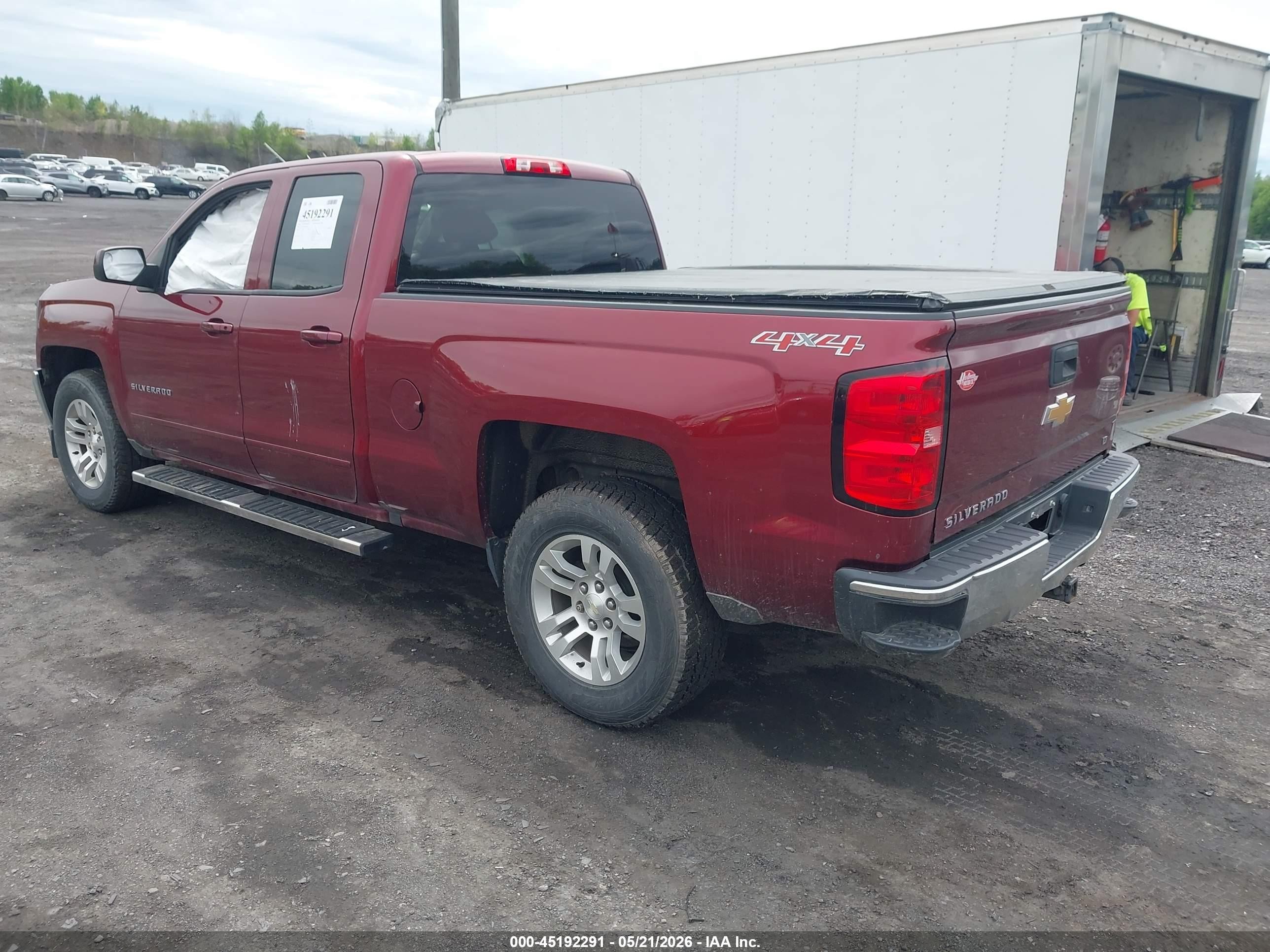 2016 Chevrolet Silverado 1500 1lt Burgundy vin: 1GCVKREH6GZ414943
