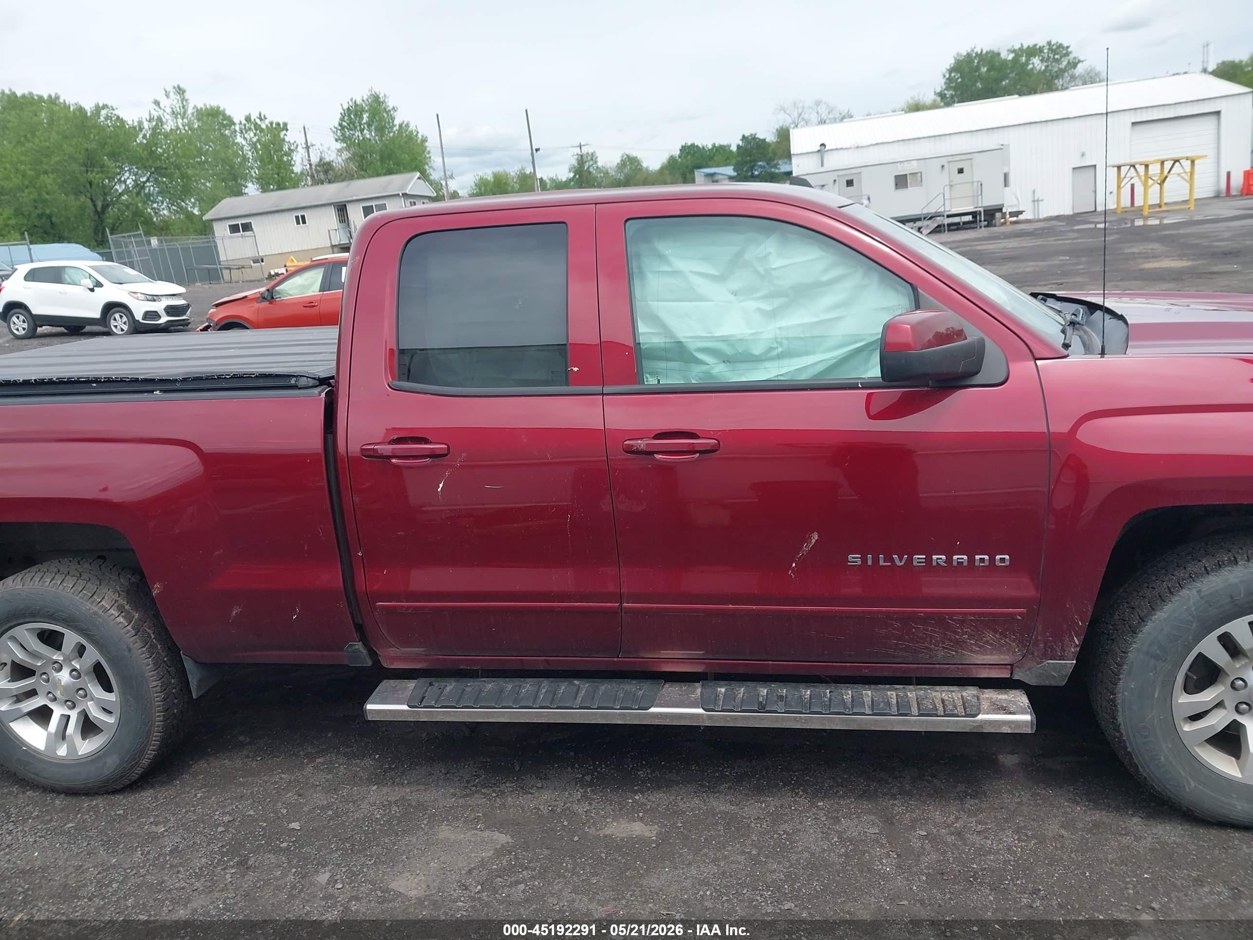 2016 Chevrolet Silverado 1500 1lt Burgundy vin: 1GCVKREH6GZ414943