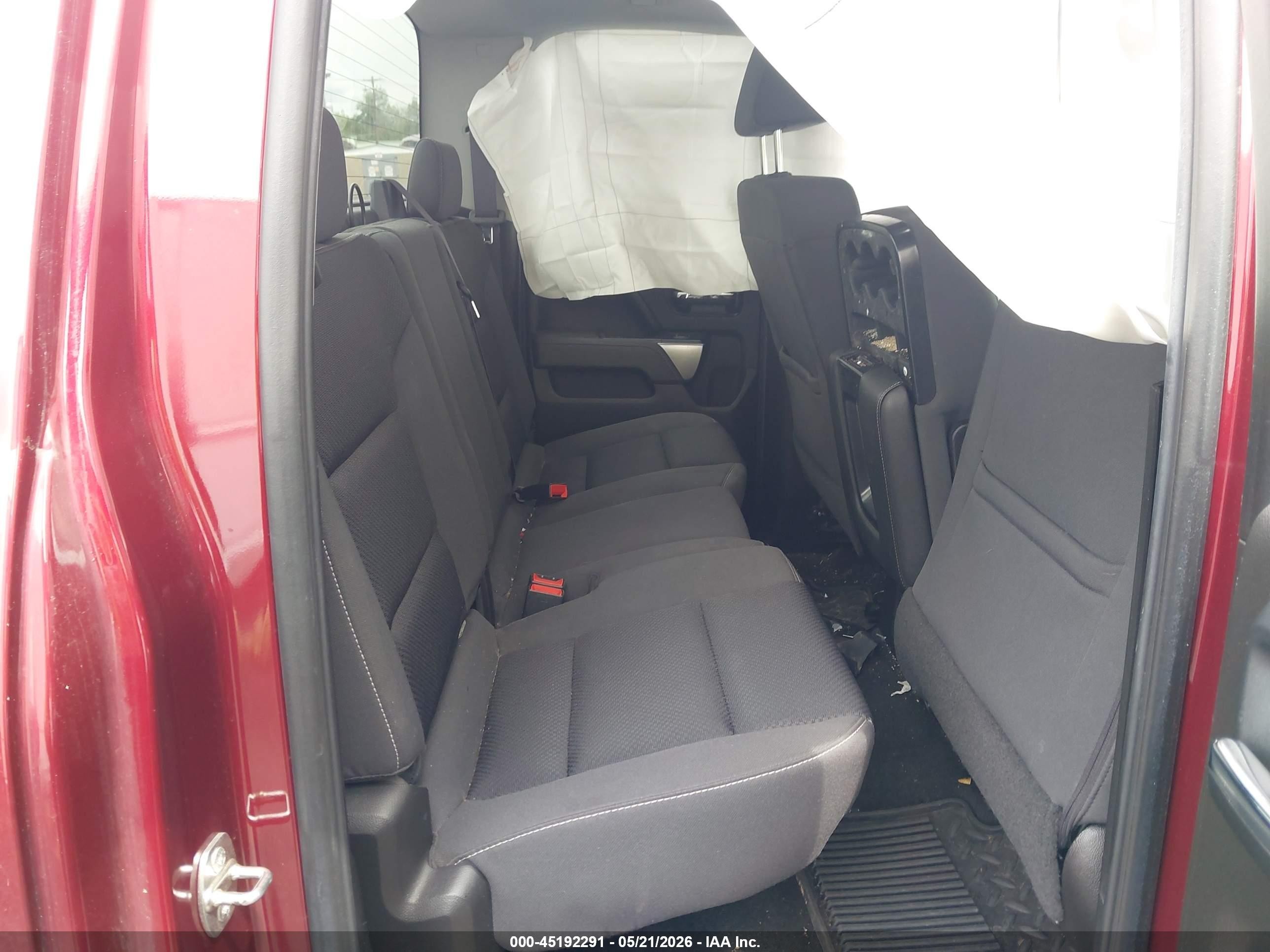 2016 Chevrolet Silverado 1500 1lt Burgundy vin: 1GCVKREH6GZ414943