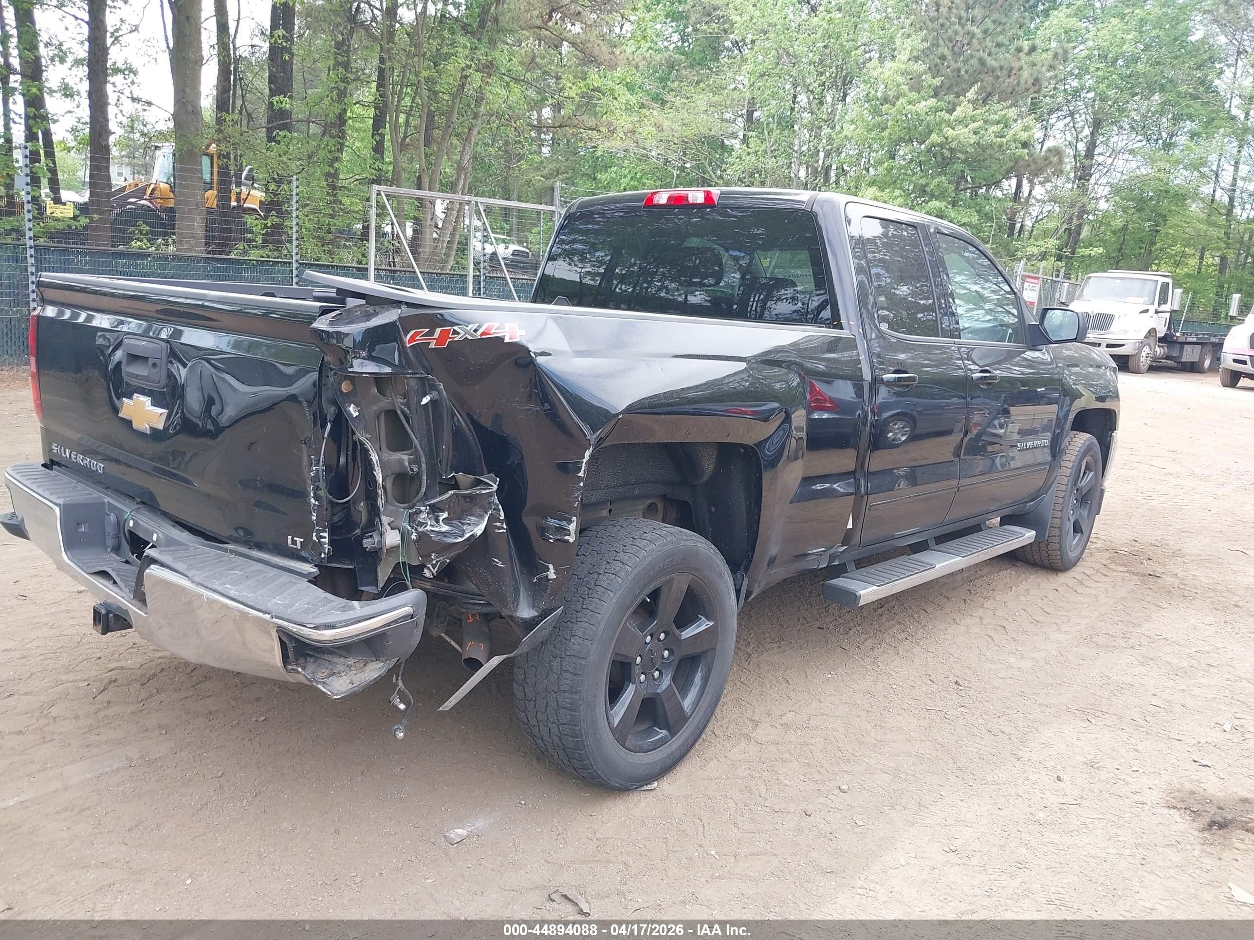 2017 Chevrolet Silverado 1500 1lt Black vin: 1GCVKREH6HZ158188