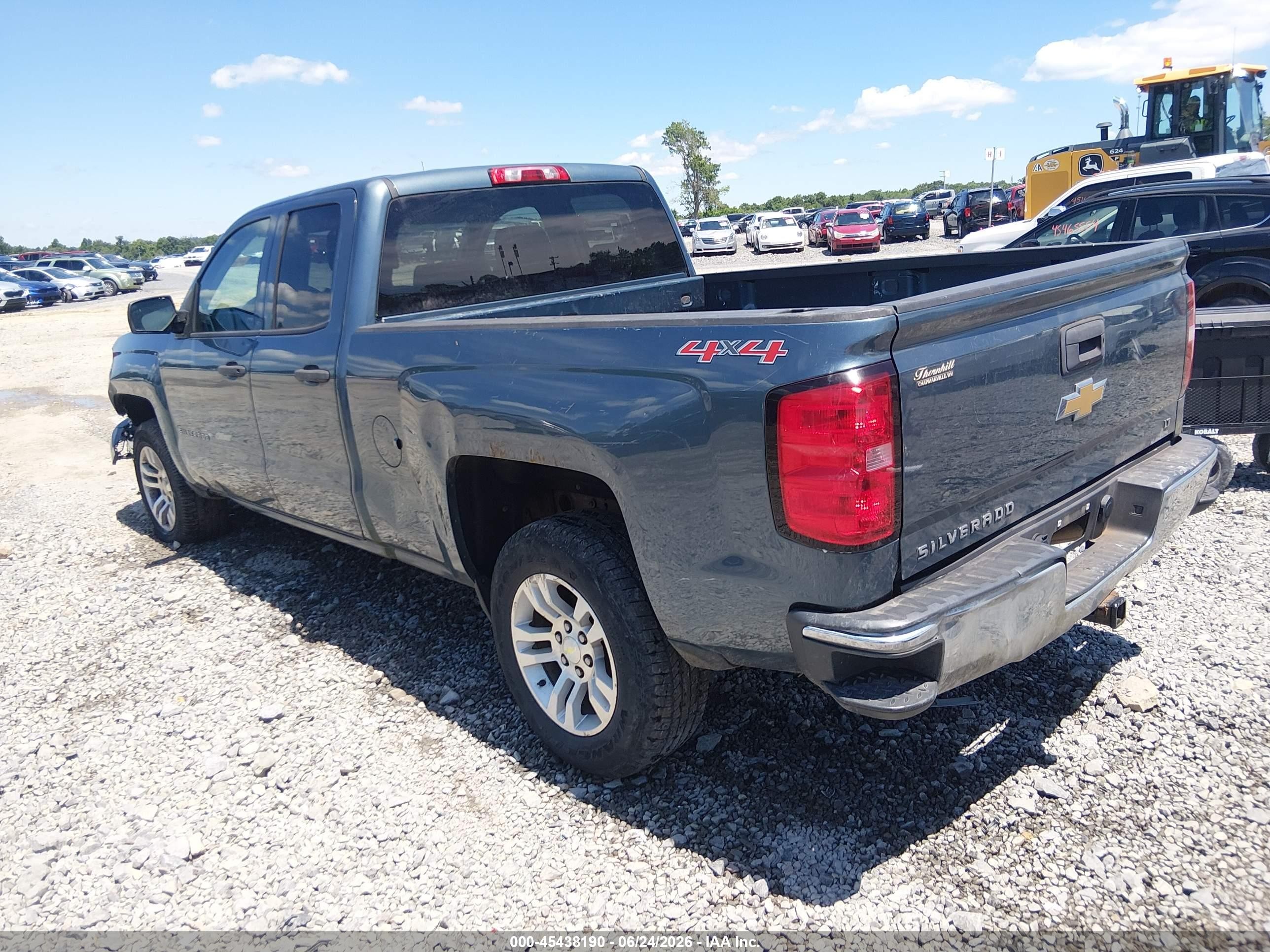 2014 Chevrolet Silverado 1500 Lt Синий vin: 1GCVKREH7EZ153576