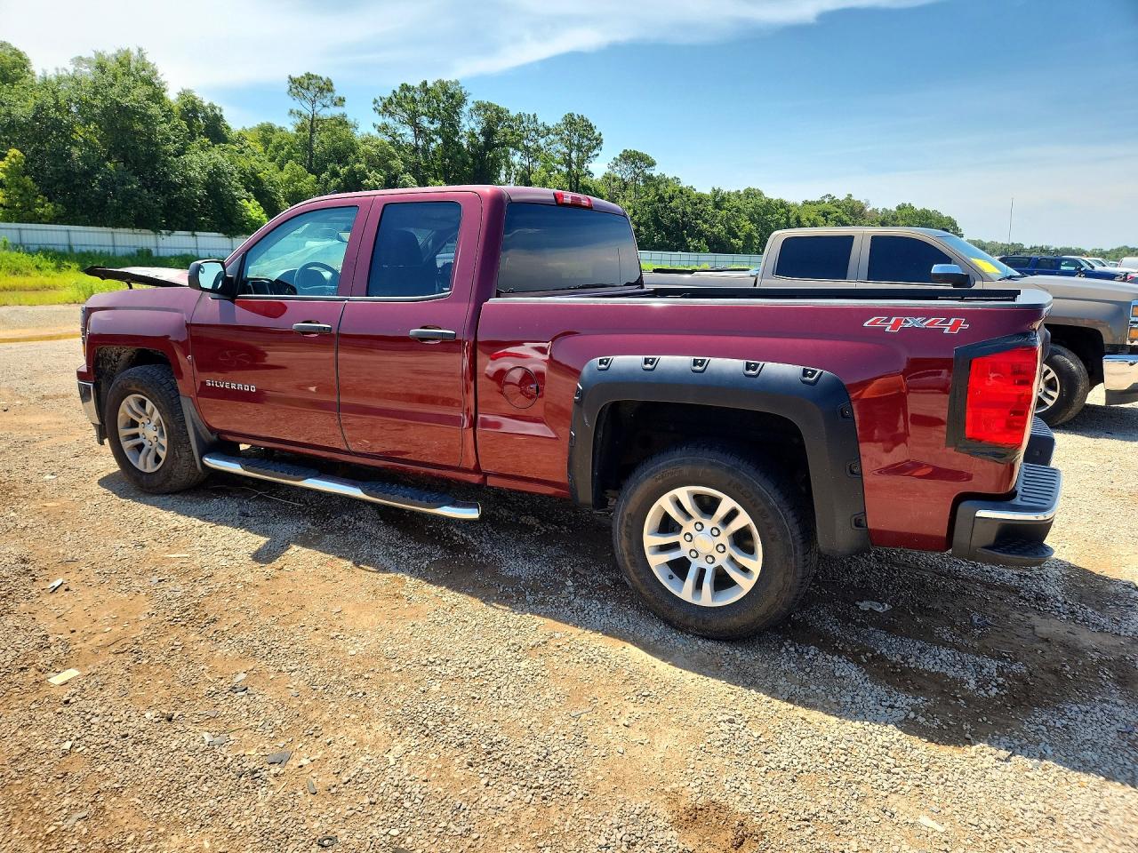 2014 Chevrolet Silverado K1500 Lt Темно-бордовый vin: 1GCVKREH7EZ346651