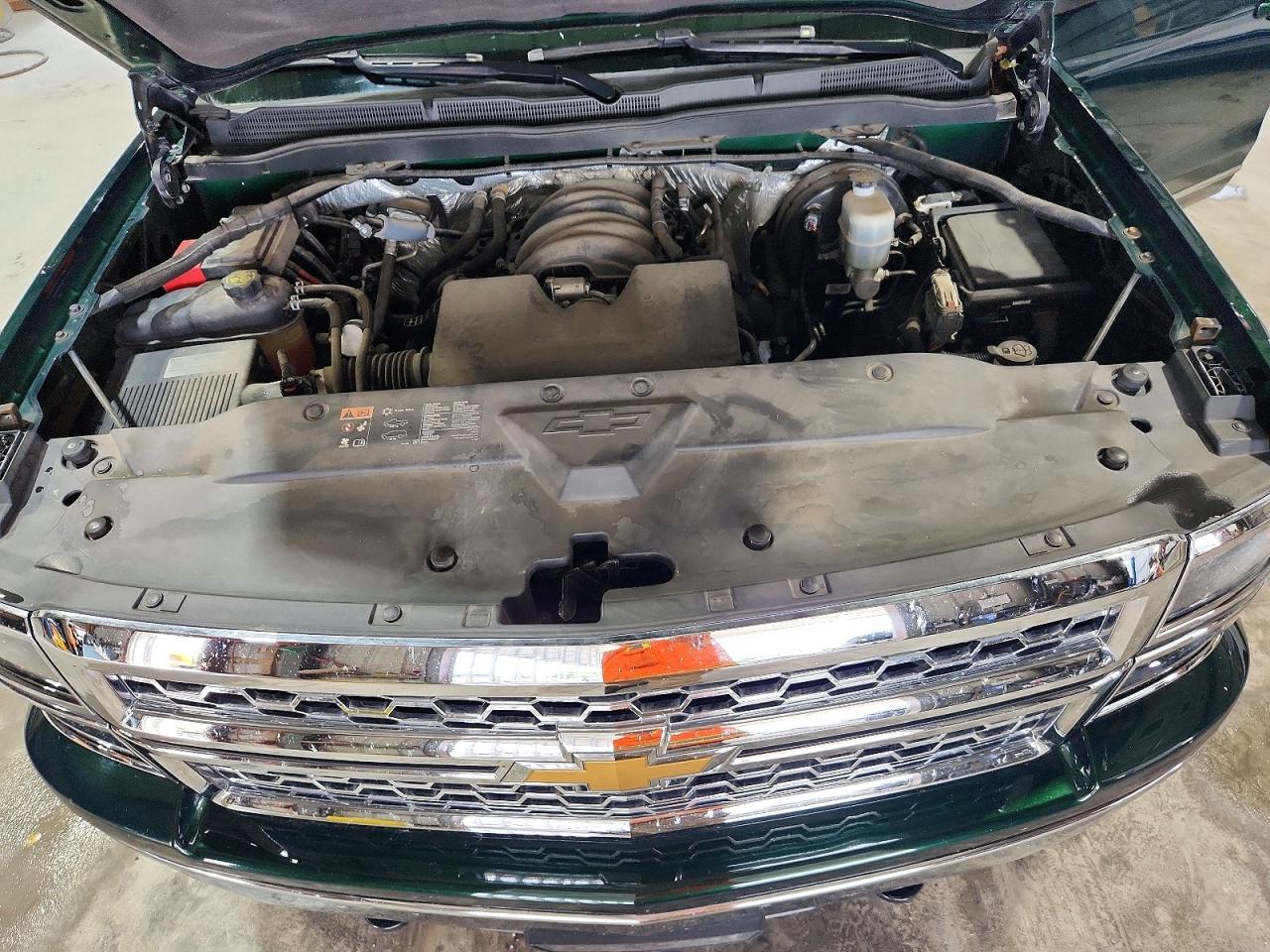2015 Chevrolet Silverado K1500 Lt Green vin: 1GCVKREH7FZ156141