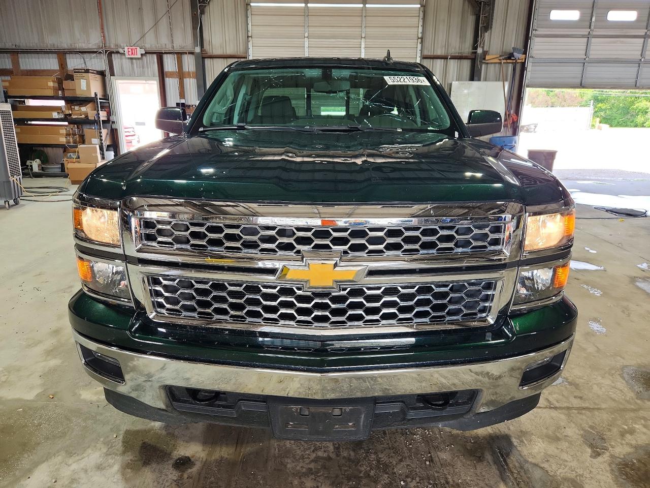 2015 Chevrolet Silverado K1500 Lt Green vin: 1GCVKREH7FZ156141