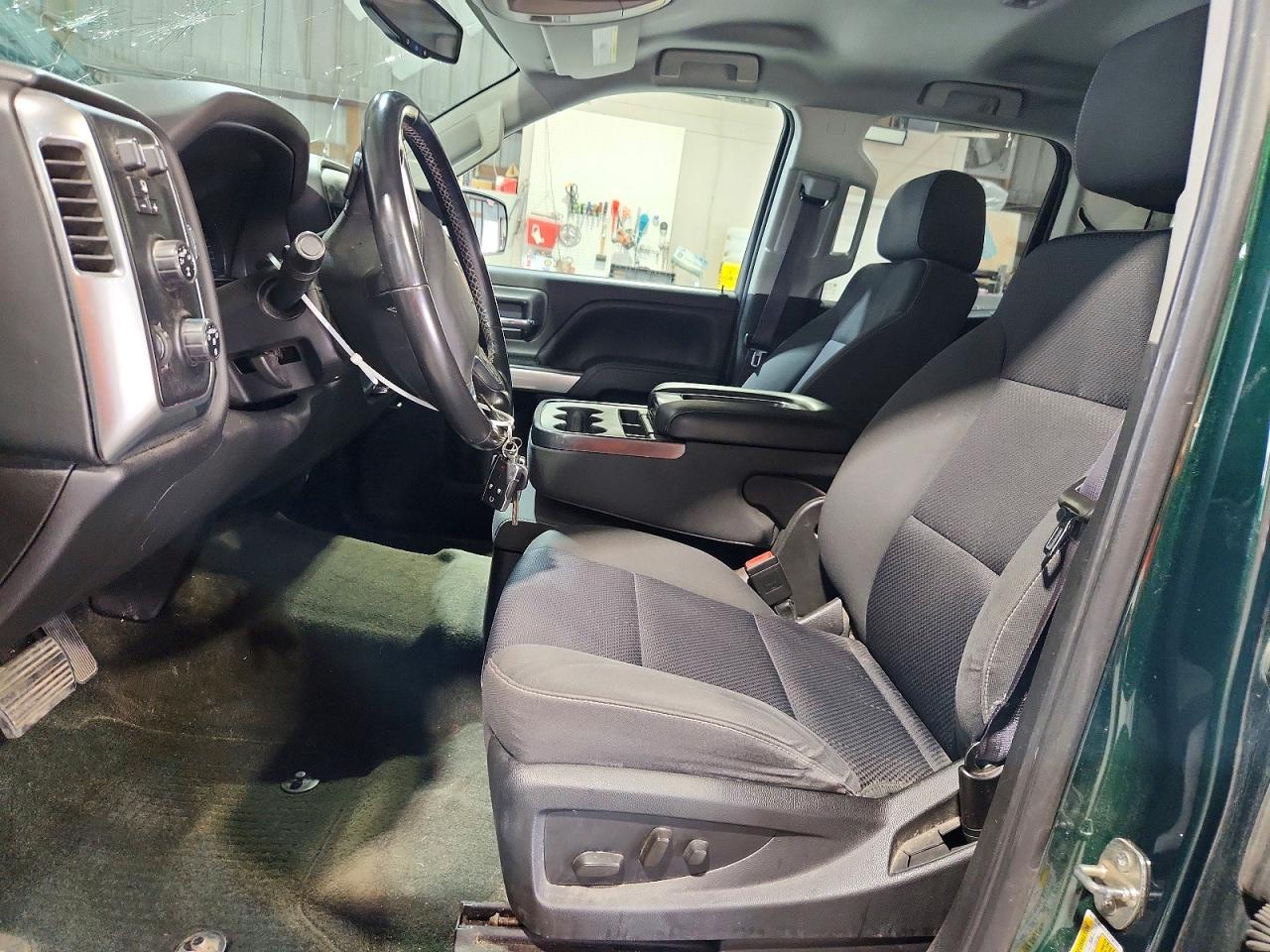 2015 Chevrolet Silverado K1500 Lt Green vin: 1GCVKREH7FZ156141