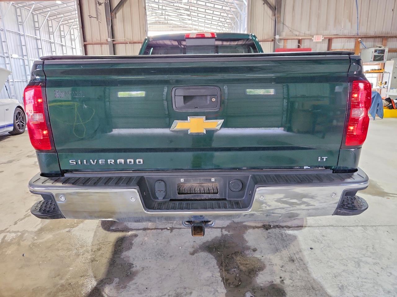 2015 Chevrolet Silverado K1500 Lt Green vin: 1GCVKREH7FZ156141