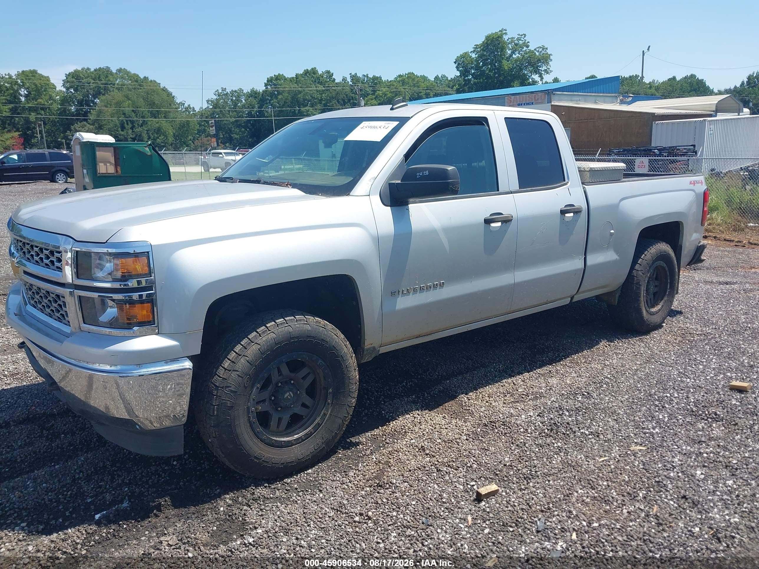 2014 Chevrolet Silverado 1500 Lt Серебряный vin: 1GCVKREH8EZ162934