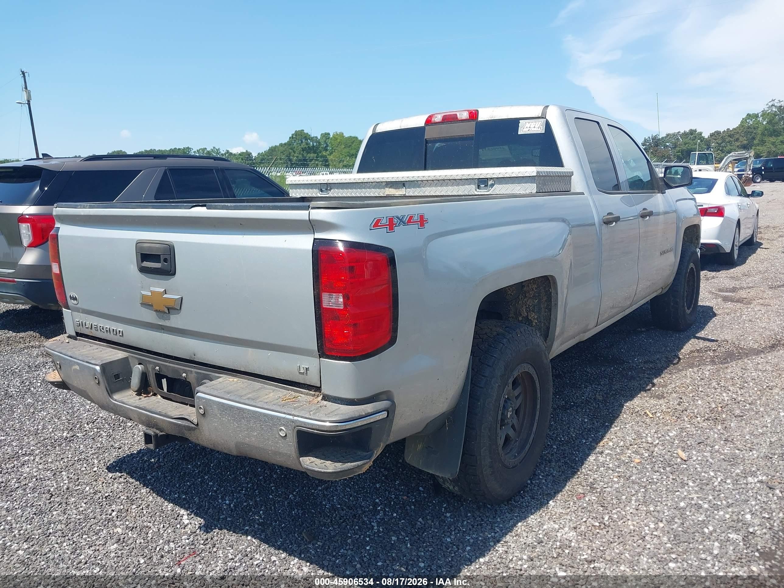 2014 Chevrolet Silverado 1500 Lt Серебряный vin: 1GCVKREH8EZ162934