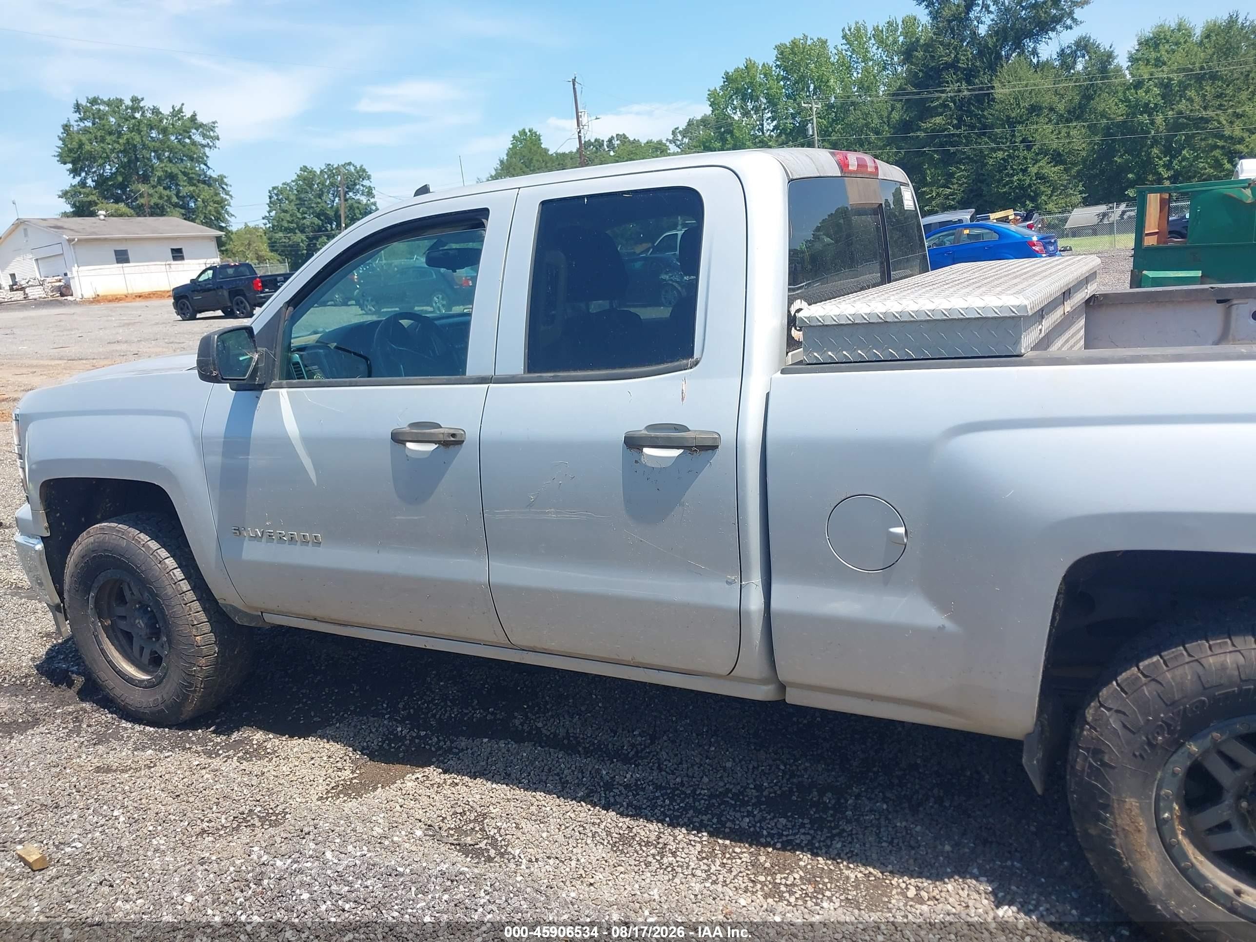 2014 Chevrolet Silverado 1500 Lt Серебряный vin: 1GCVKREH8EZ162934