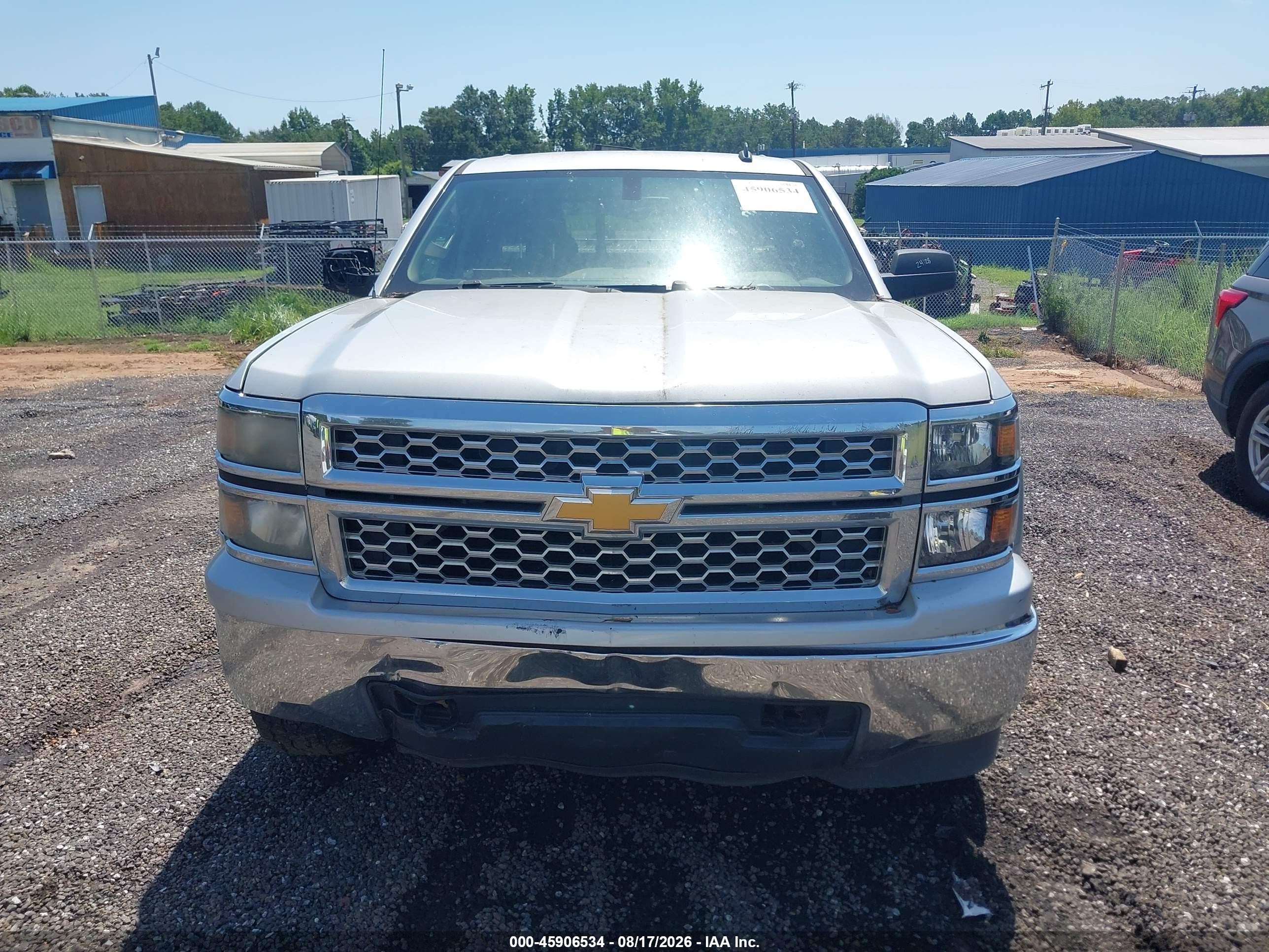 2014 Chevrolet Silverado 1500 Lt Серебряный vin: 1GCVKREH8EZ162934