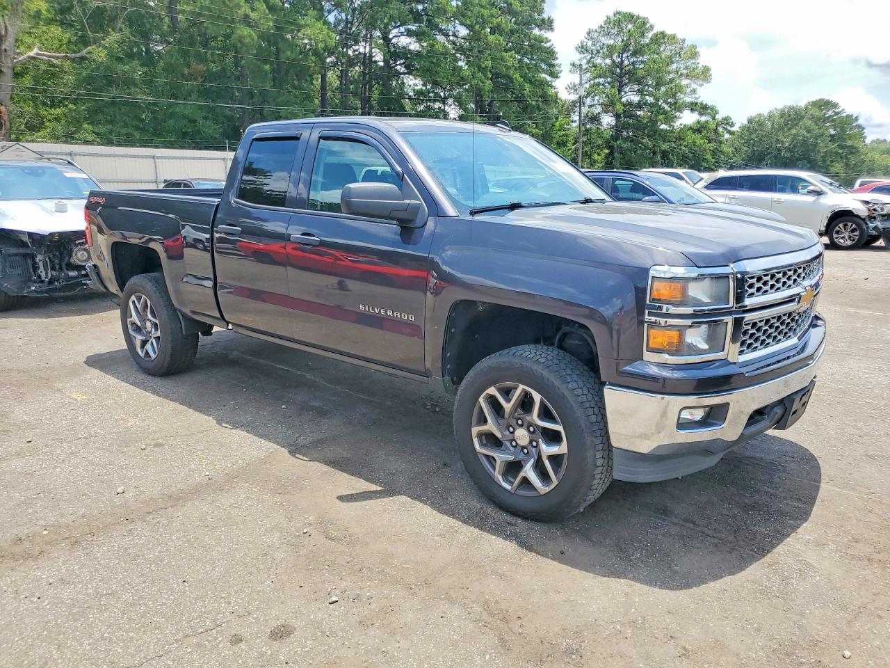2014 Chevrolet Silverado K1500 Lt Серый vin: 1GCVKREH8EZ308846