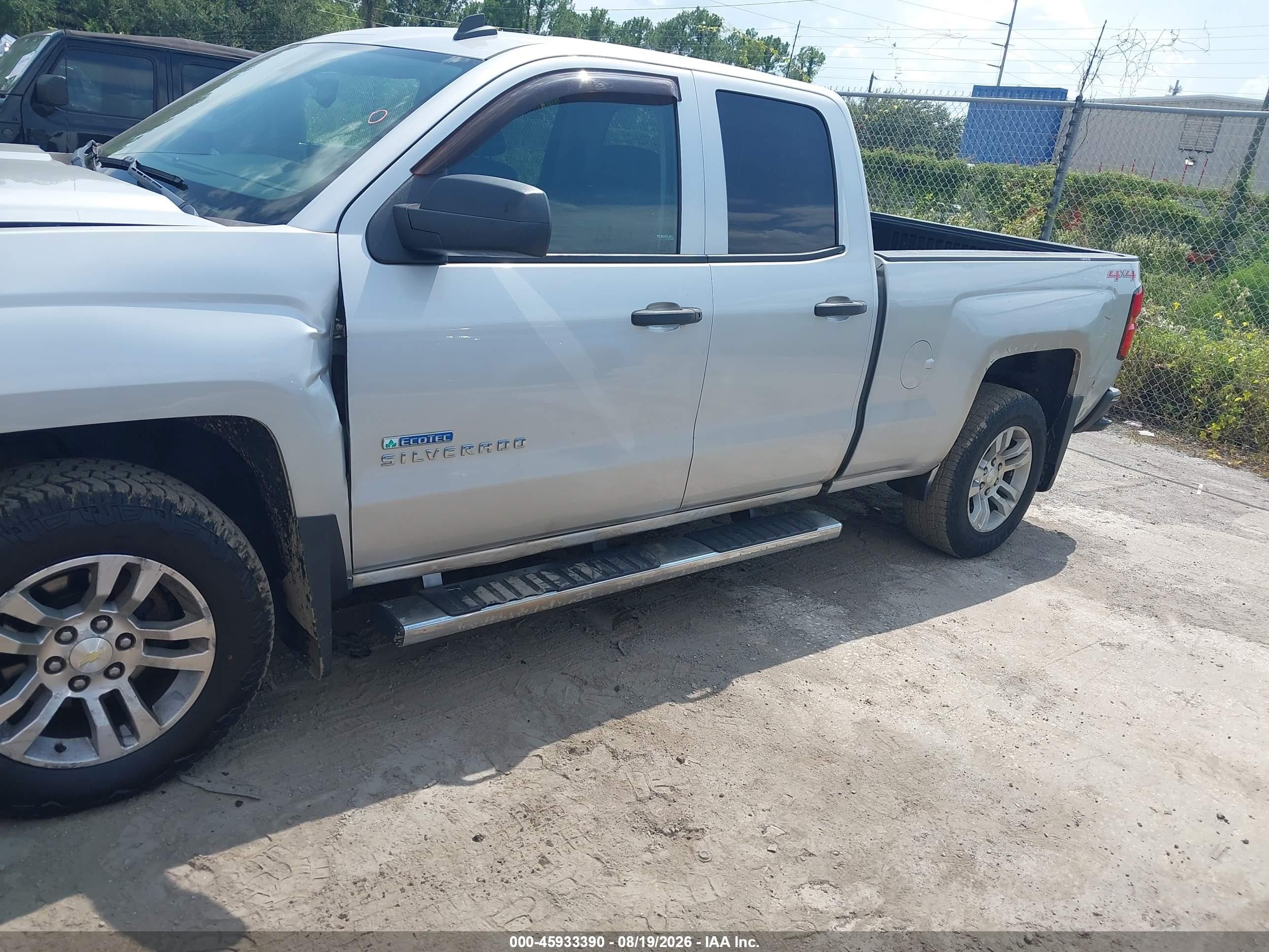 2014 Chevrolet Silverado 1500 Lt Silver vin: 1GCVKREH8EZ344892