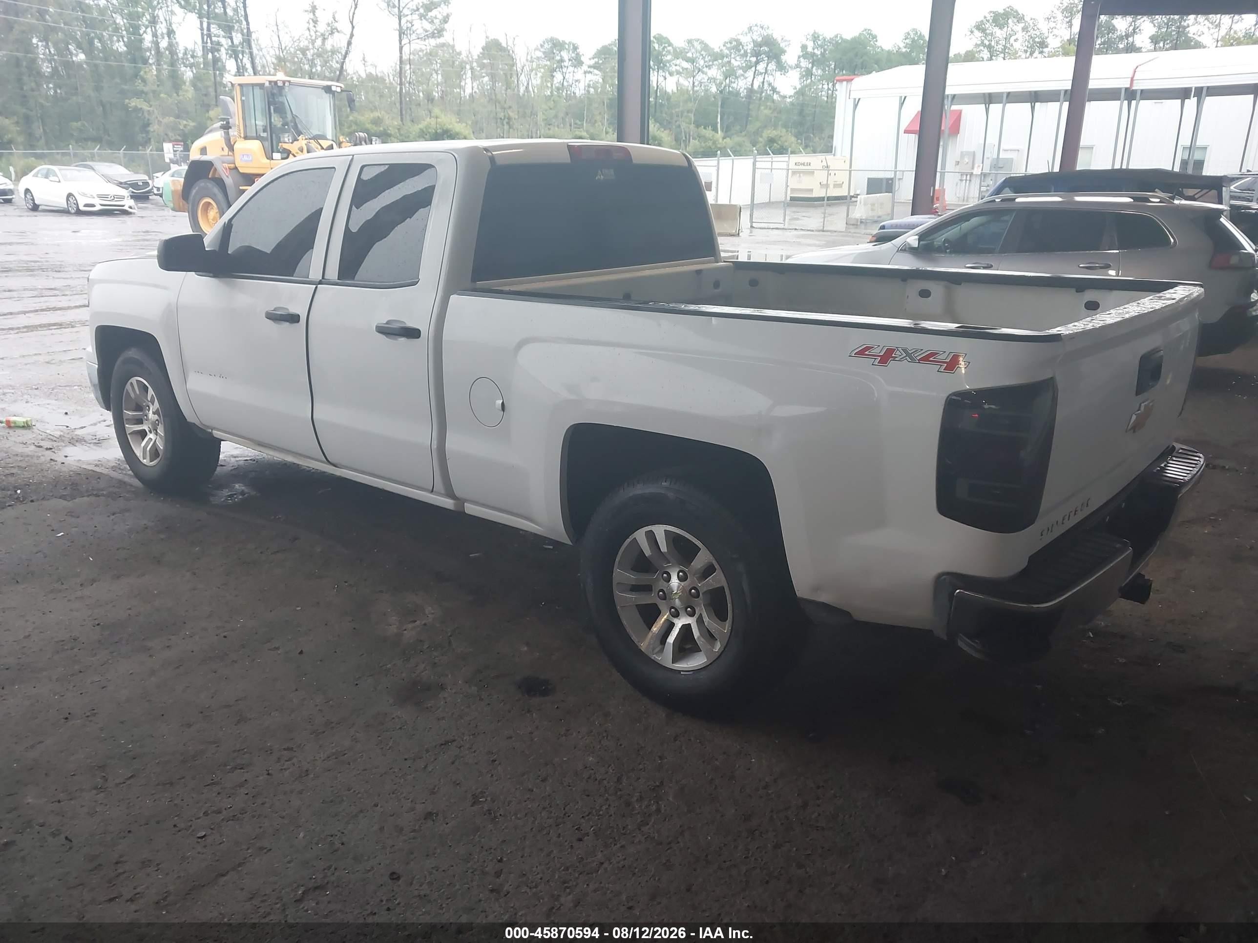 2014 Chevrolet Silverado 1500 Lt Белый vin: 1GCVKREH8EZ404752