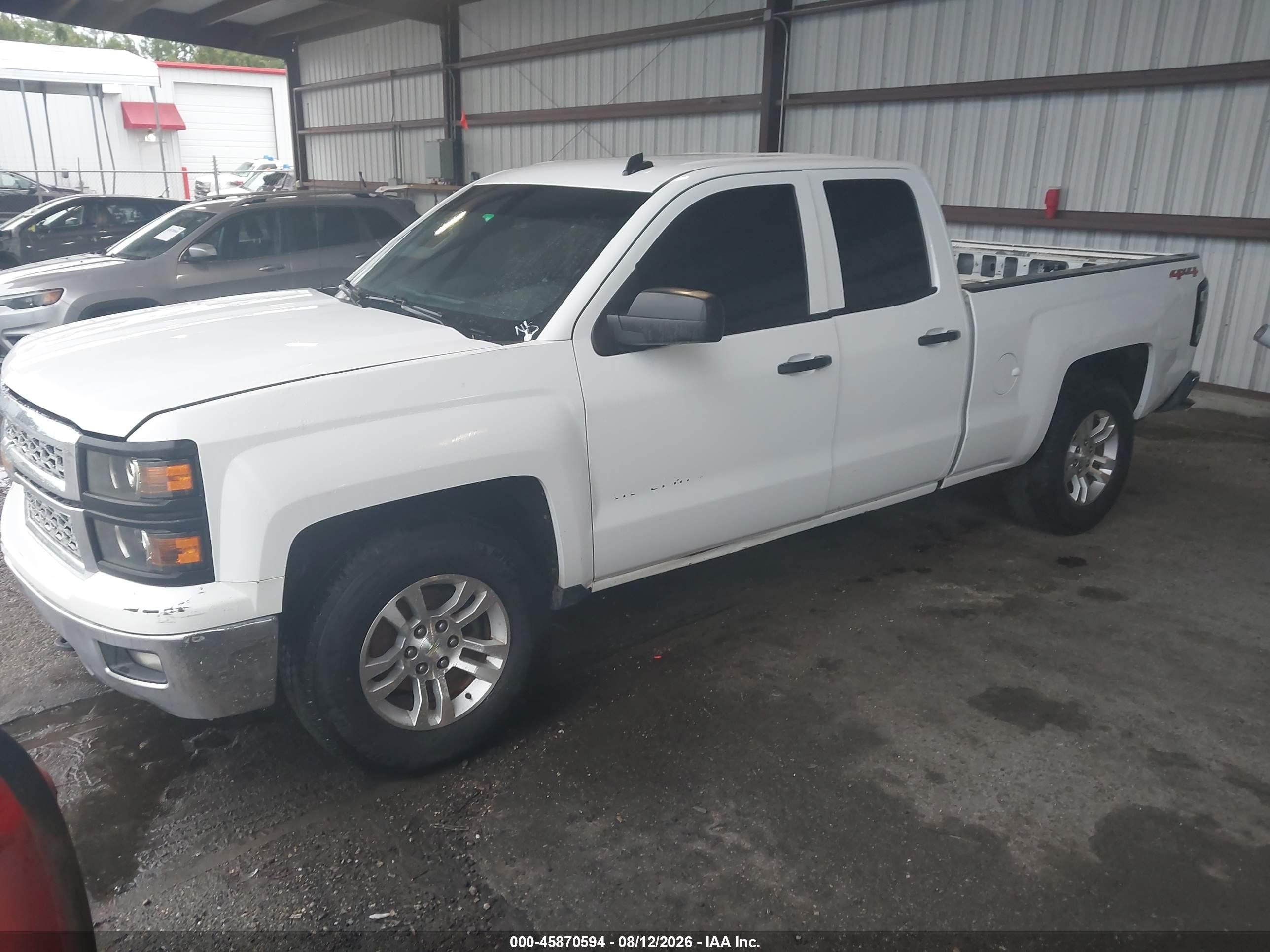 2014 Chevrolet Silverado 1500 Lt Белый vin: 1GCVKREH8EZ404752