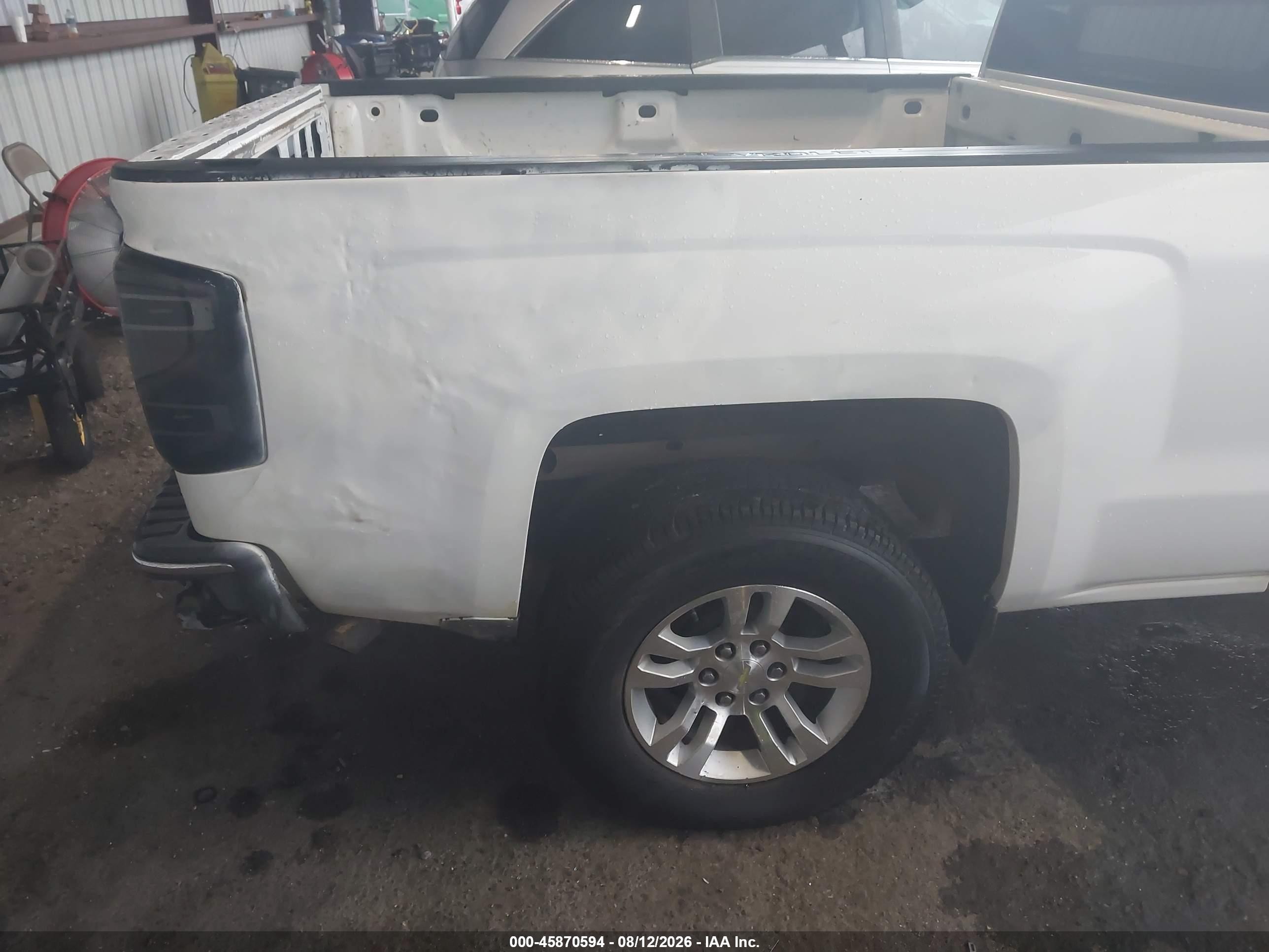 2014 Chevrolet Silverado 1500 Lt Белый vin: 1GCVKREH8EZ404752