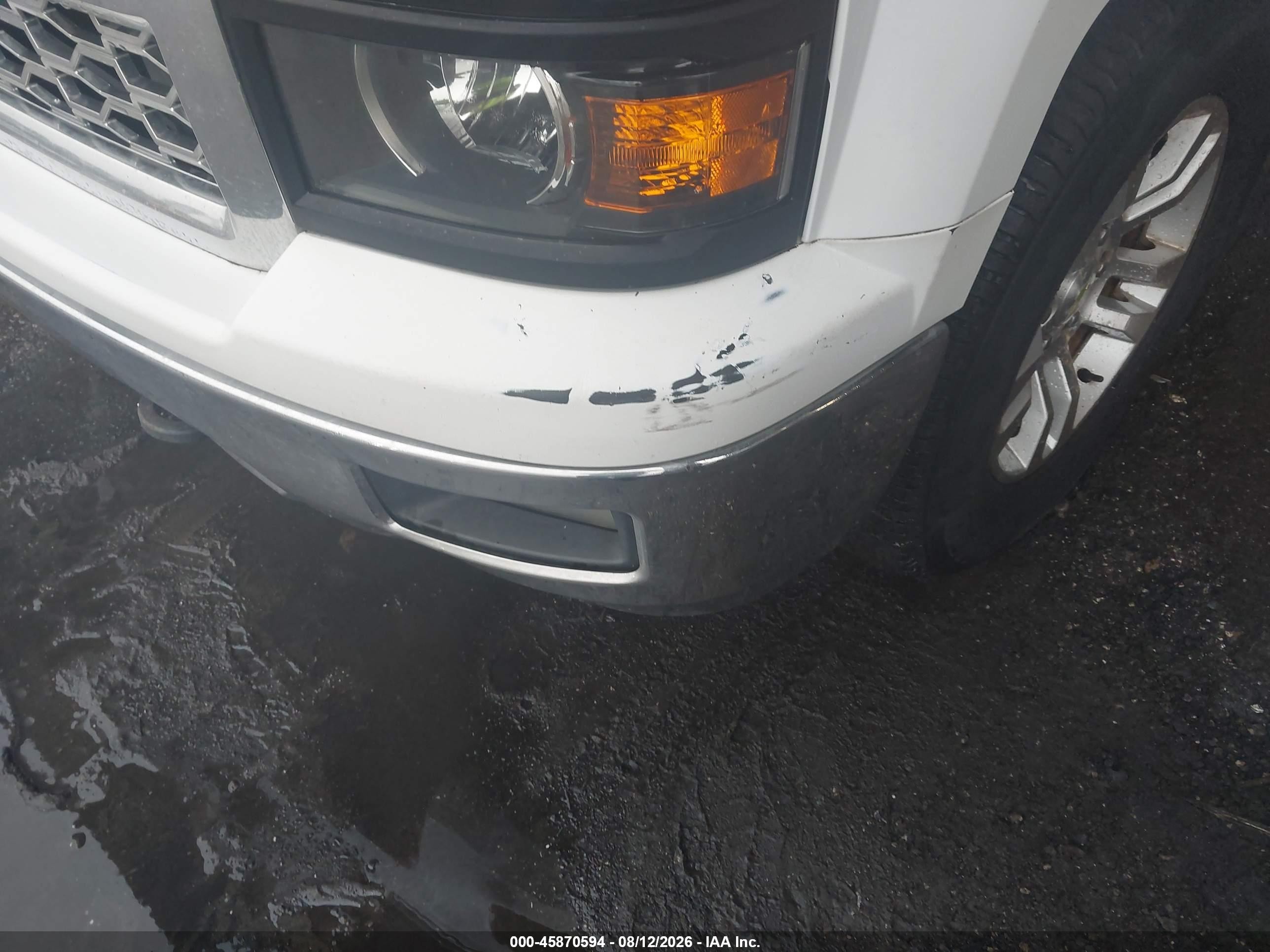 2014 Chevrolet Silverado 1500 Lt Белый vin: 1GCVKREH8EZ404752