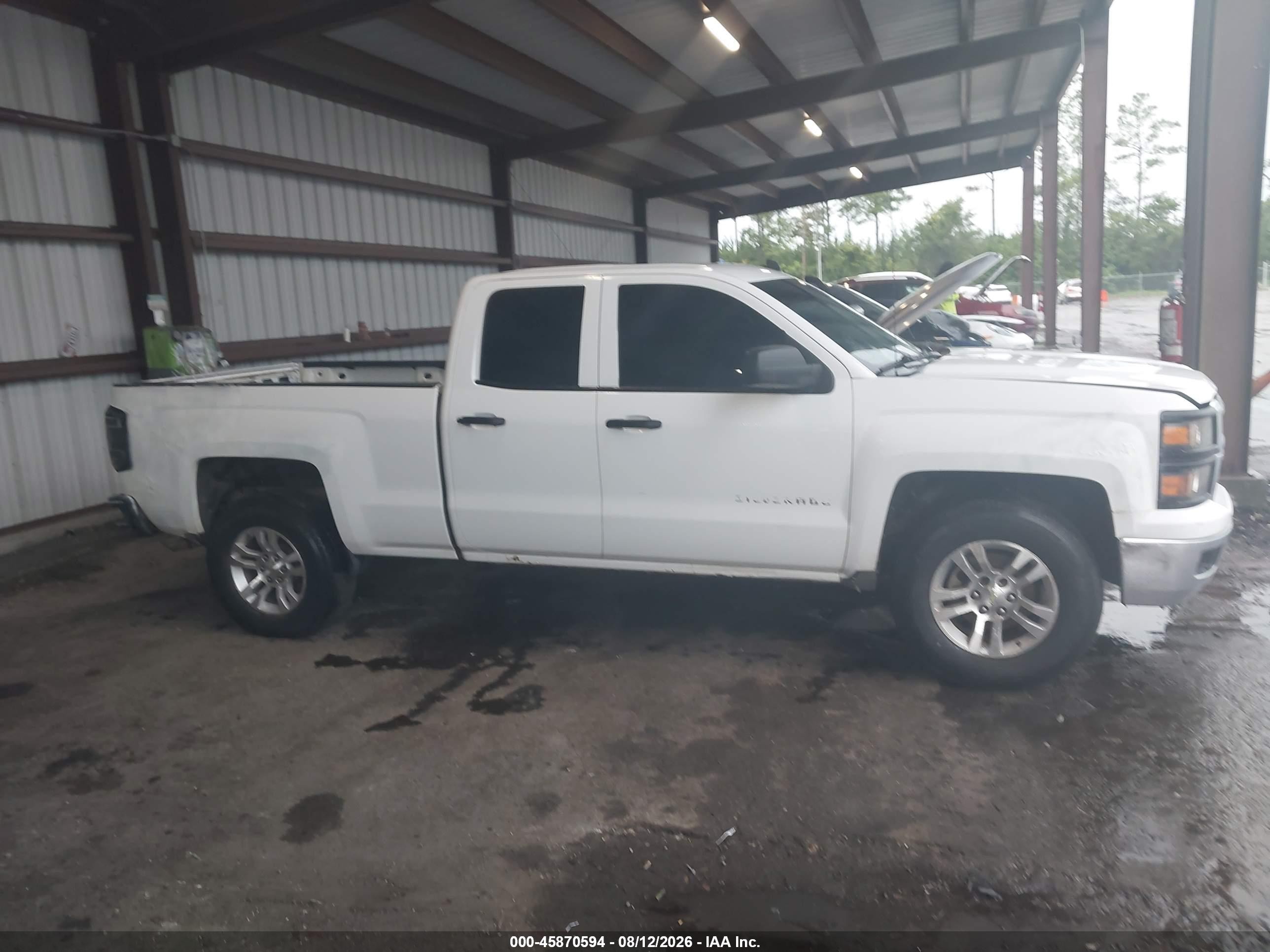 2014 Chevrolet Silverado 1500 Lt Белый vin: 1GCVKREH8EZ404752