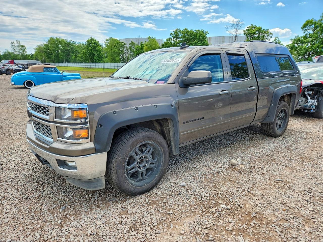 2015 Chevrolet Silverado K1500 Lt Коричневый vin: 1GCVKREH8FZ167083