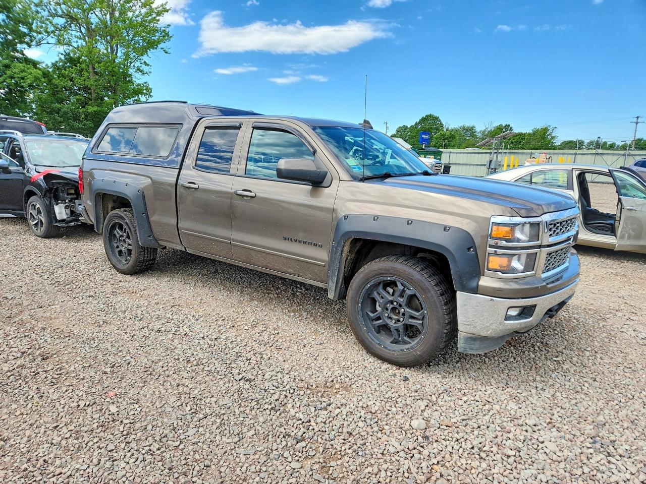 2015 Chevrolet Silverado K1500 Lt Brown vin: 1GCVKREH8FZ167083