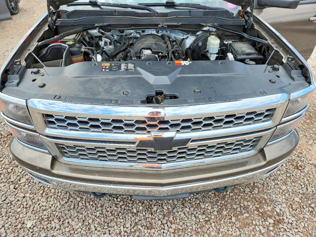 2015 Chevrolet Silverado K1500 Lt Brown vin: 1GCVKREH8FZ167083
