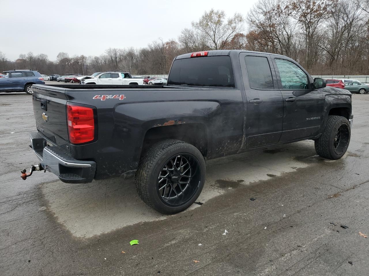 2015 Chevrolet Silverado K1500 Lt Gray vin: 1GCVKREH9FZ189464