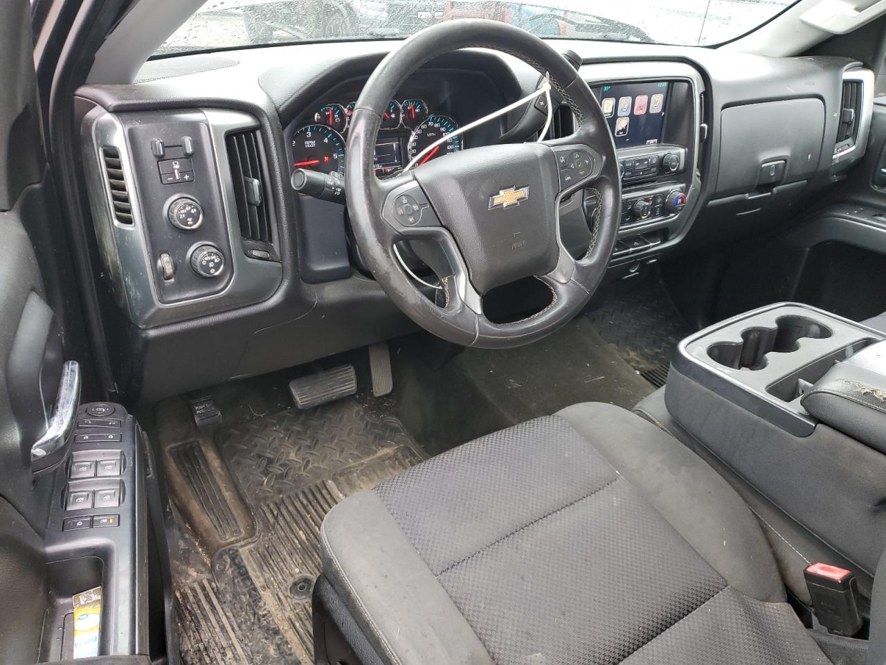 2015 Chevrolet Silverado K1500 Lt Gray vin: 1GCVKREH9FZ189464