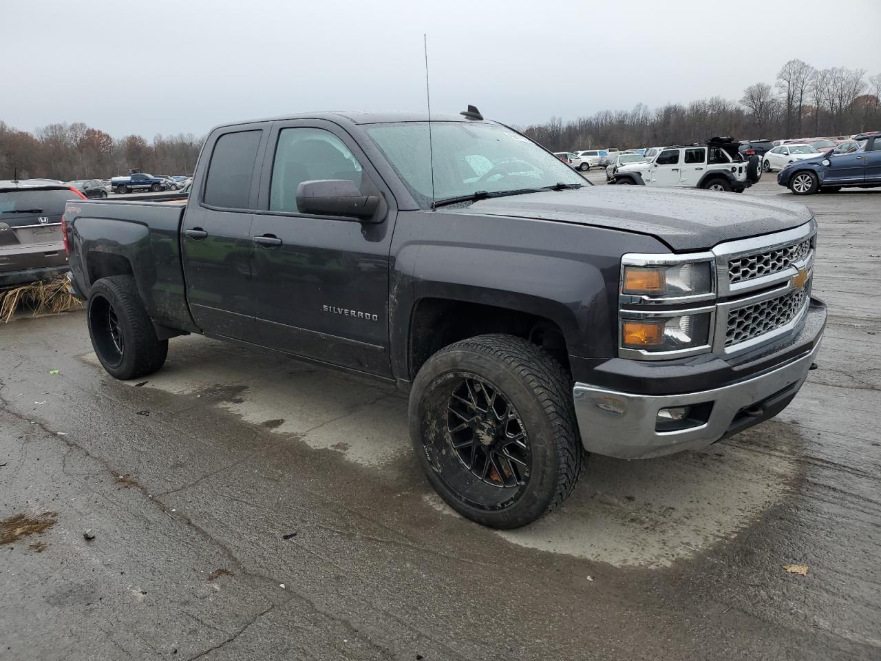 2015 Chevrolet Silverado K1500 Lt Gray vin: 1GCVKREH9FZ189464