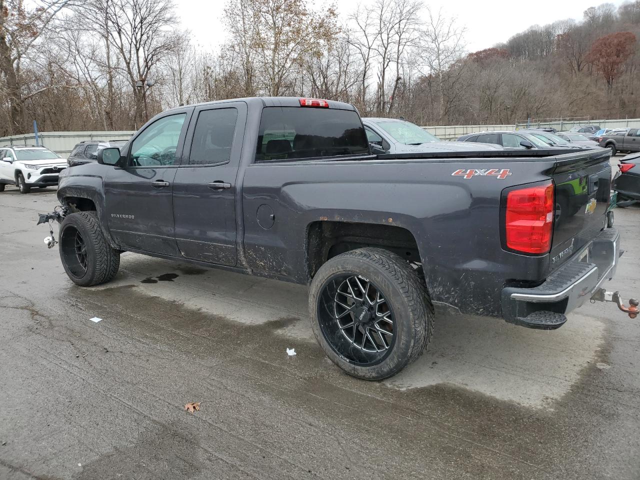 2015 Chevrolet Silverado K1500 Lt Gray vin: 1GCVKREH9FZ189464