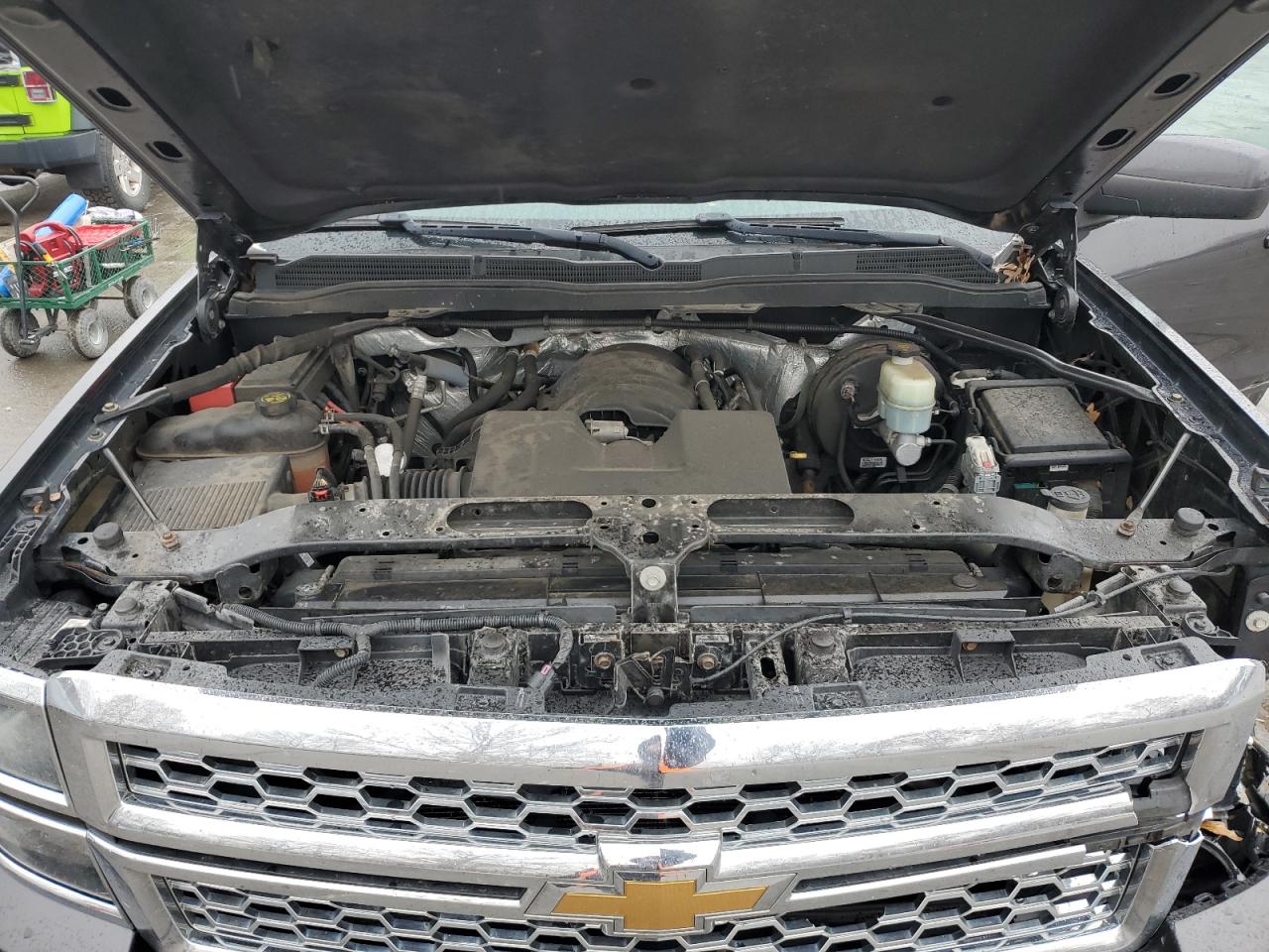 2015 Chevrolet Silverado K1500 Lt Gray vin: 1GCVKREH9FZ189464