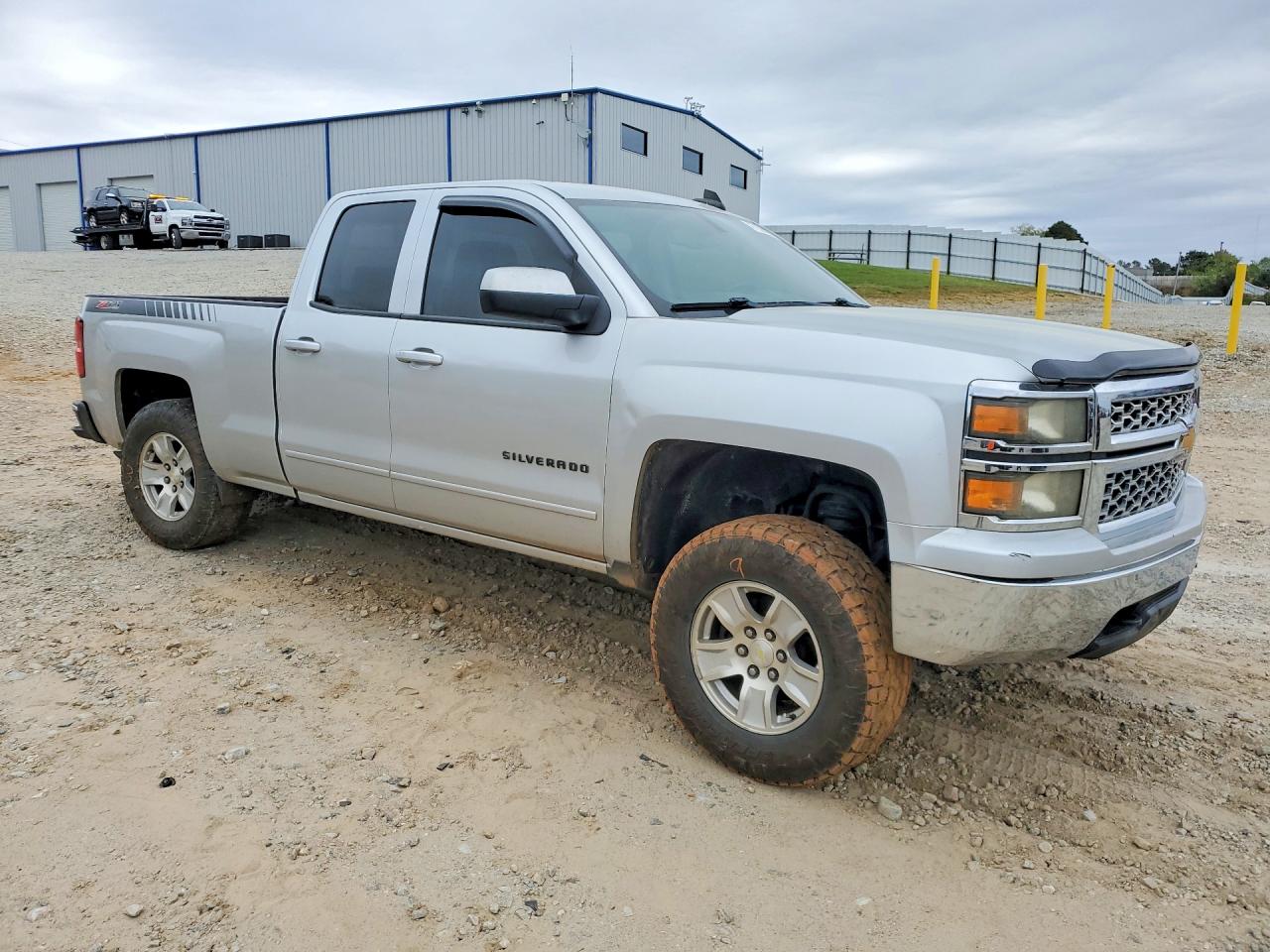 2015 Chevrolet Silverado K1500 Lt Silver vin: 1GCVKREH9FZ252689