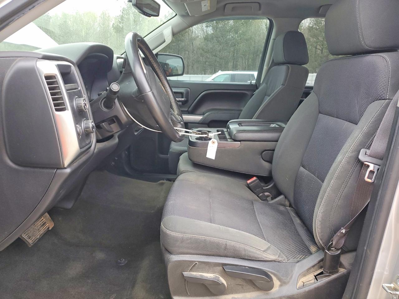 2015 Chevrolet Silverado K1500 Lt Silver vin: 1GCVKREH9FZ252689