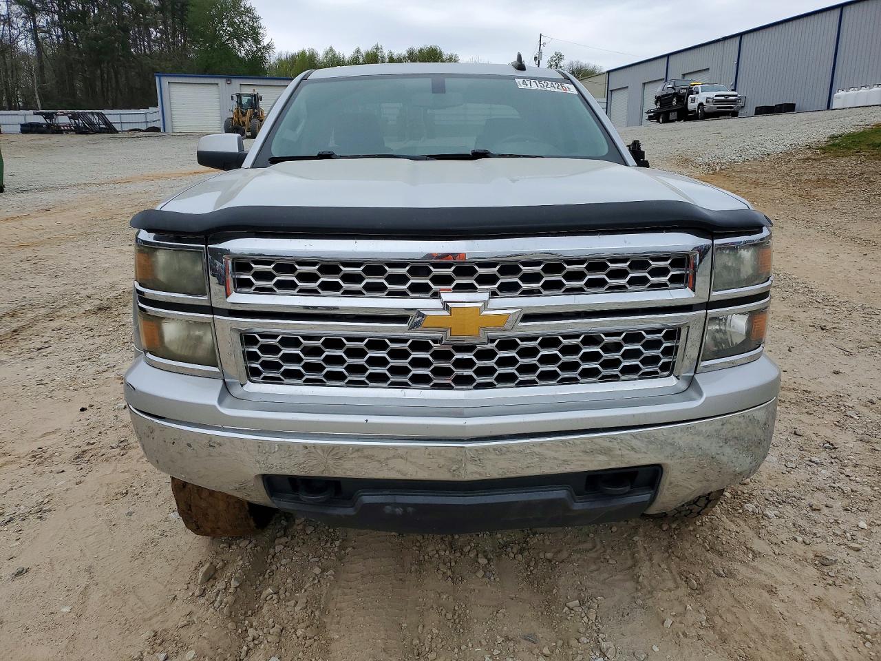2015 Chevrolet Silverado K1500 Lt Silver vin: 1GCVKREH9FZ252689