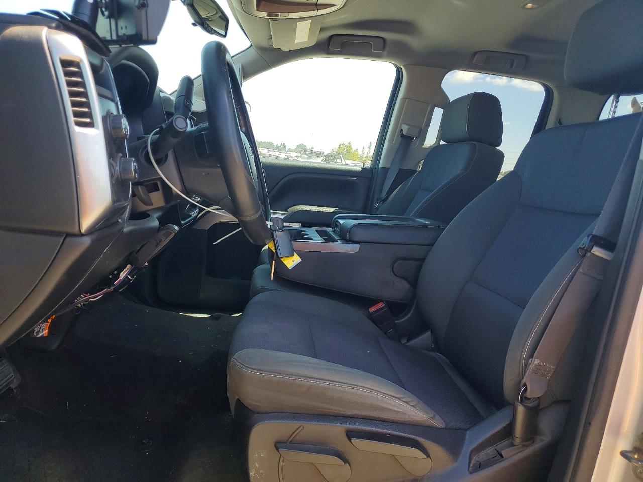 2015 Chevrolet Silverado K1500 Lt Silver vin: 1GCVKREH9FZ303754
