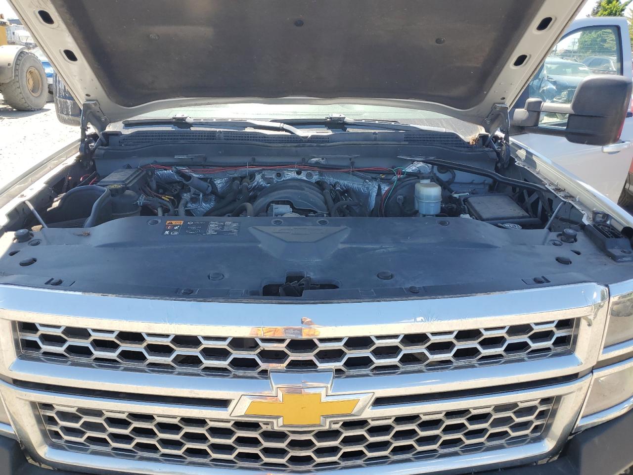 2015 Chevrolet Silverado K1500 Lt Silver vin: 1GCVKREH9FZ303754